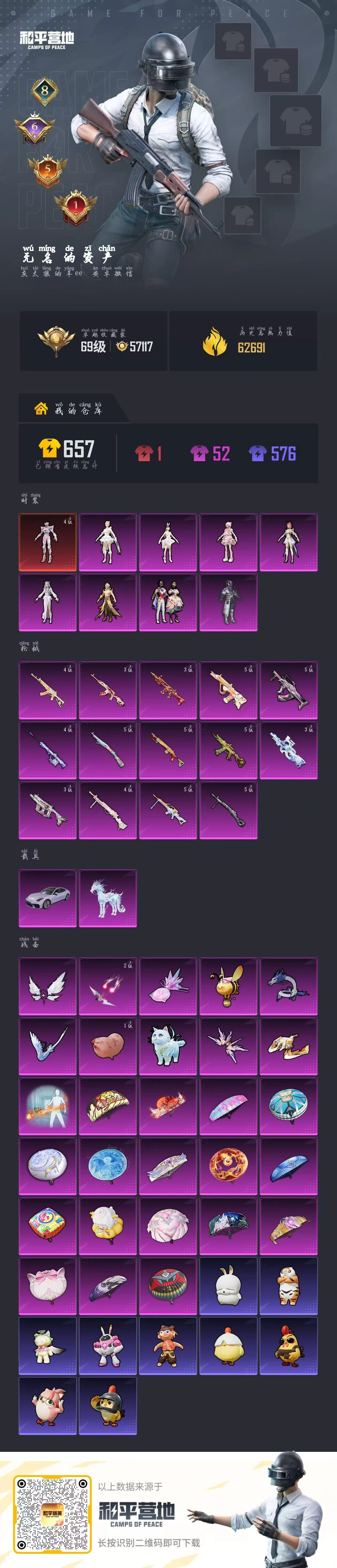 HPSJ4132501和平精英账号详情图2