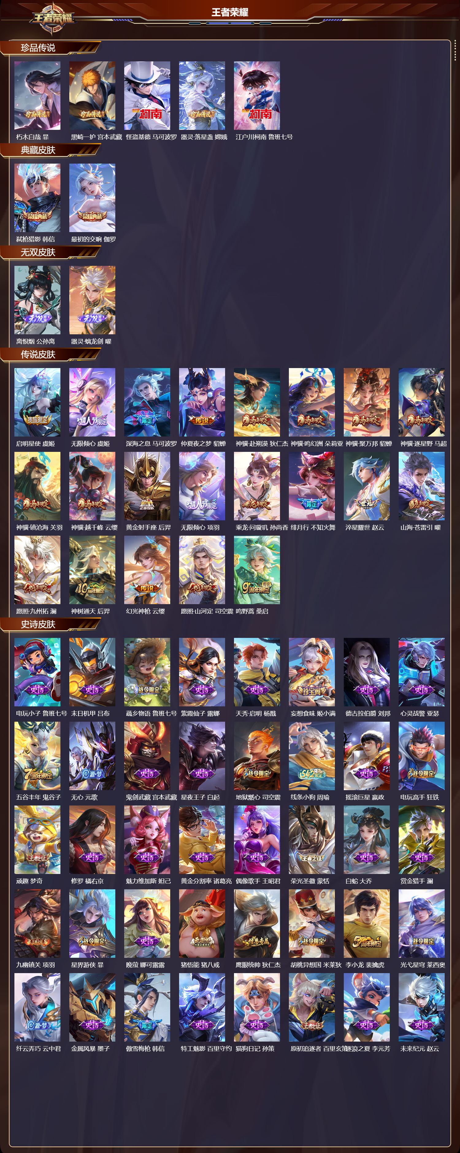 WZCMW4249525王者荣耀账号详情图6 WZCMW4249525王者荣耀账号详情图6