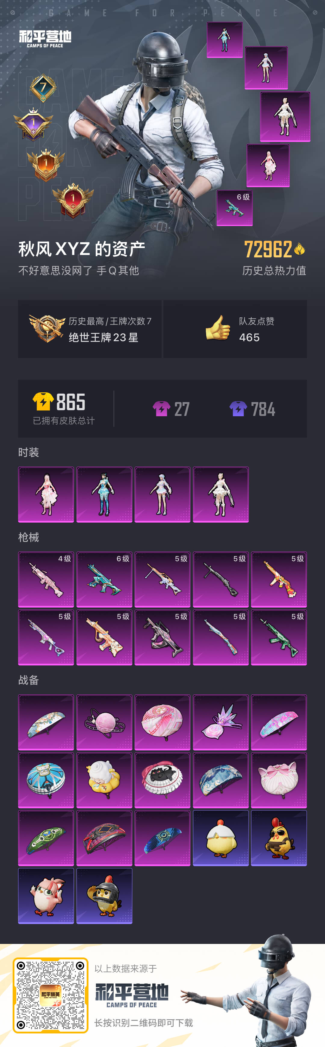 HPSJ4132672和平精英账号详情图2 HPSJ4132672和平精英账号详情图2