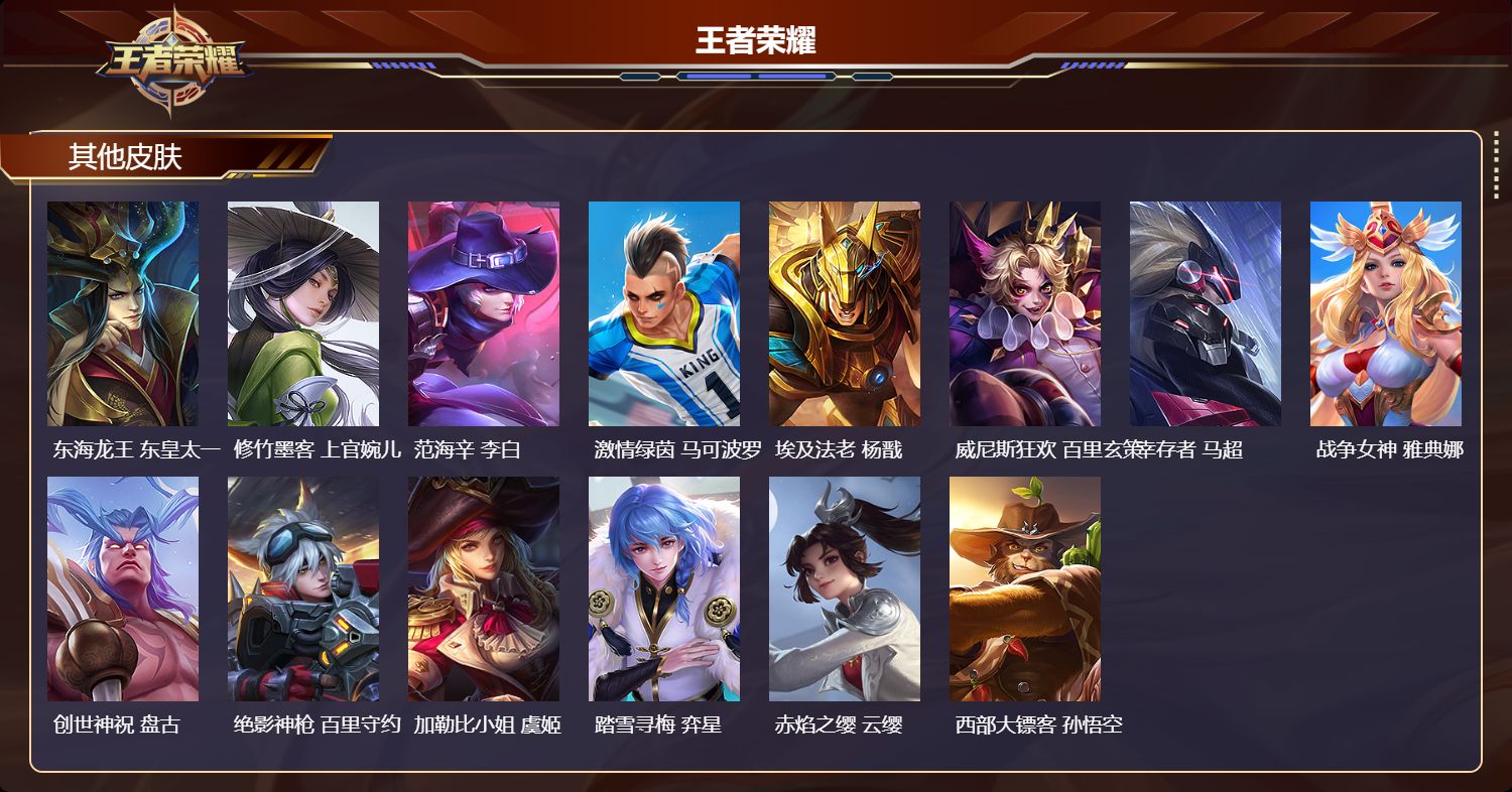 WZQM4241405王者荣耀账号详情图4 WZQM4241405王者荣耀账号详情图4