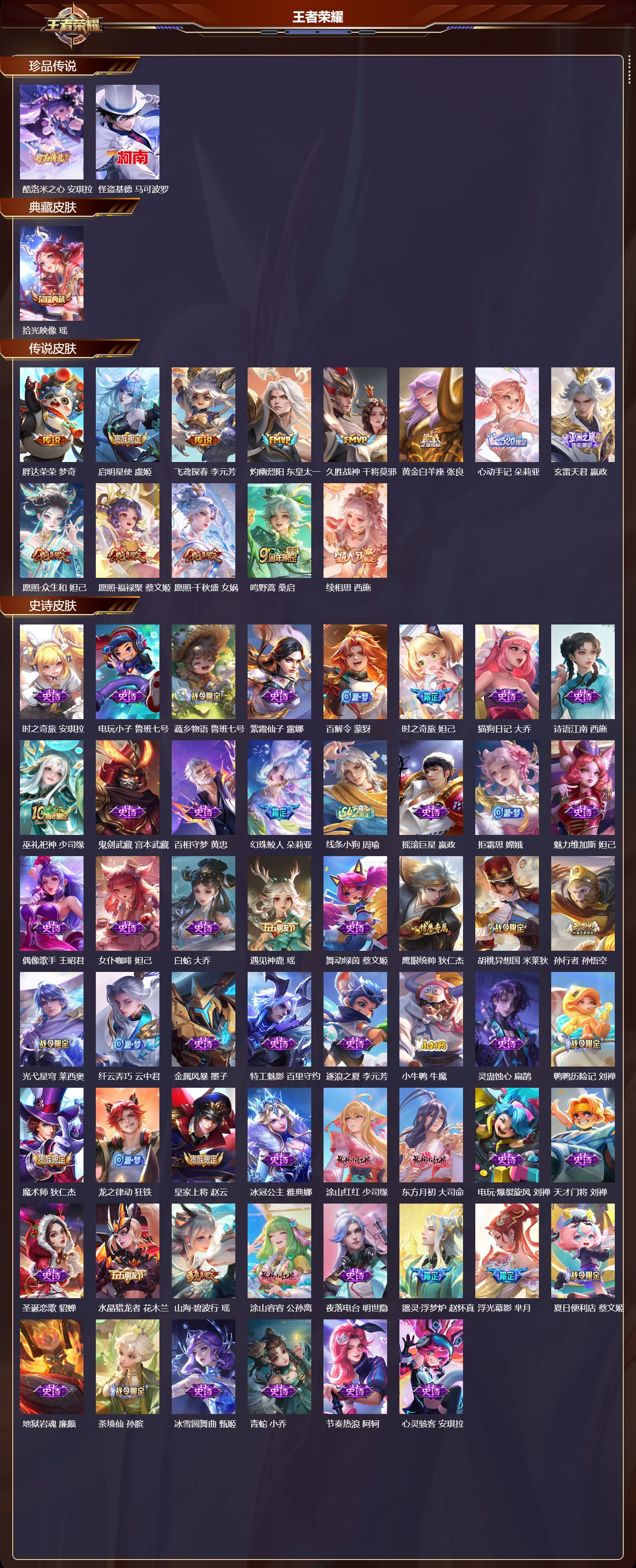 WZCMW4241584王者荣耀账号详情图18