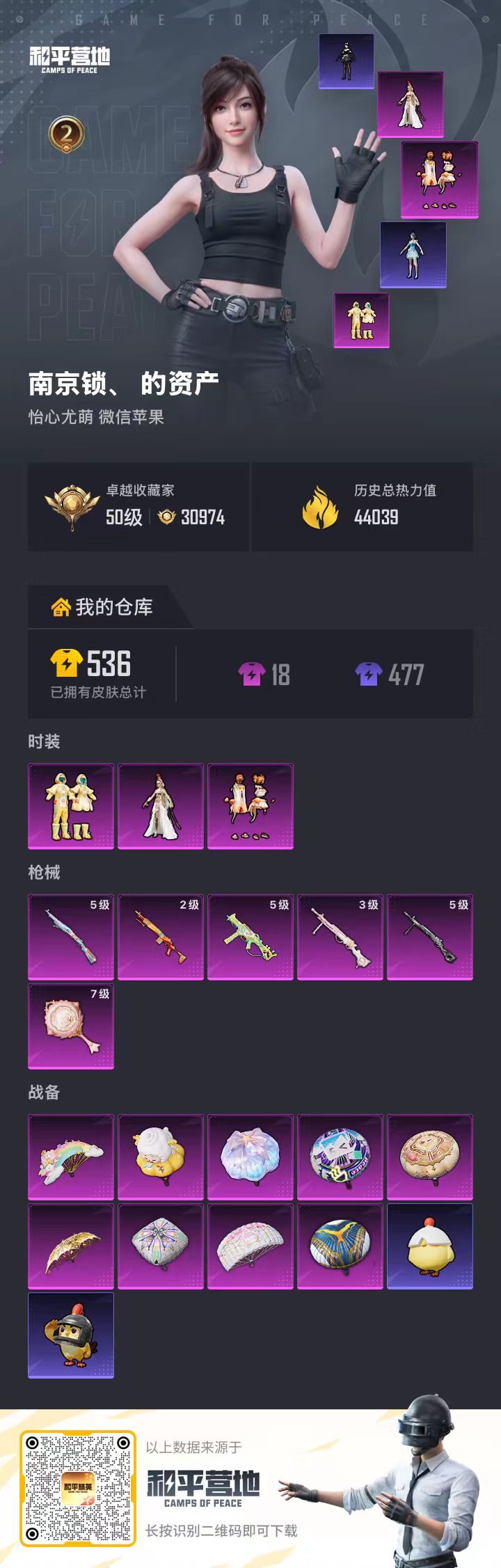 HPSJ4132634和平精英账号详情图2 HPSJ4132634和平精英账号详情图2