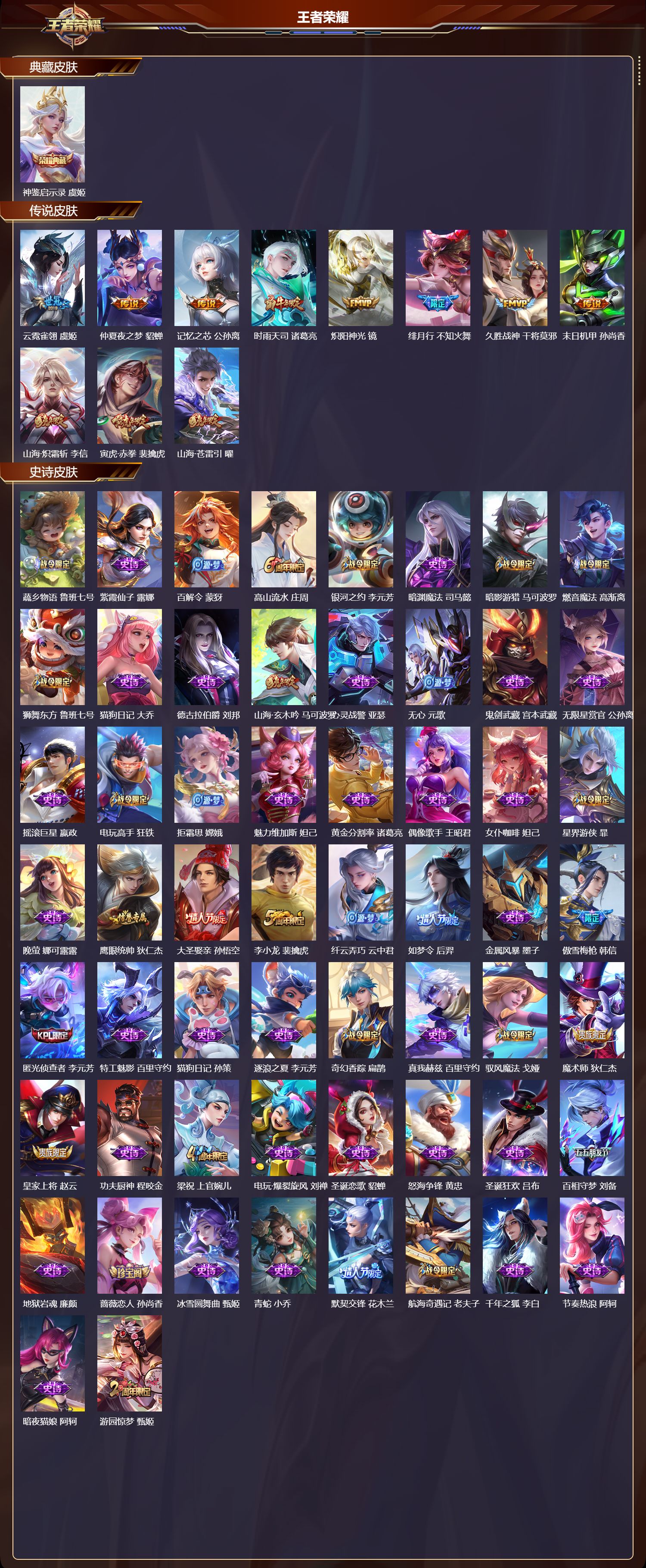 WZCMW4249482王者荣耀账号详情图6 WZCMW4249482王者荣耀账号详情图6