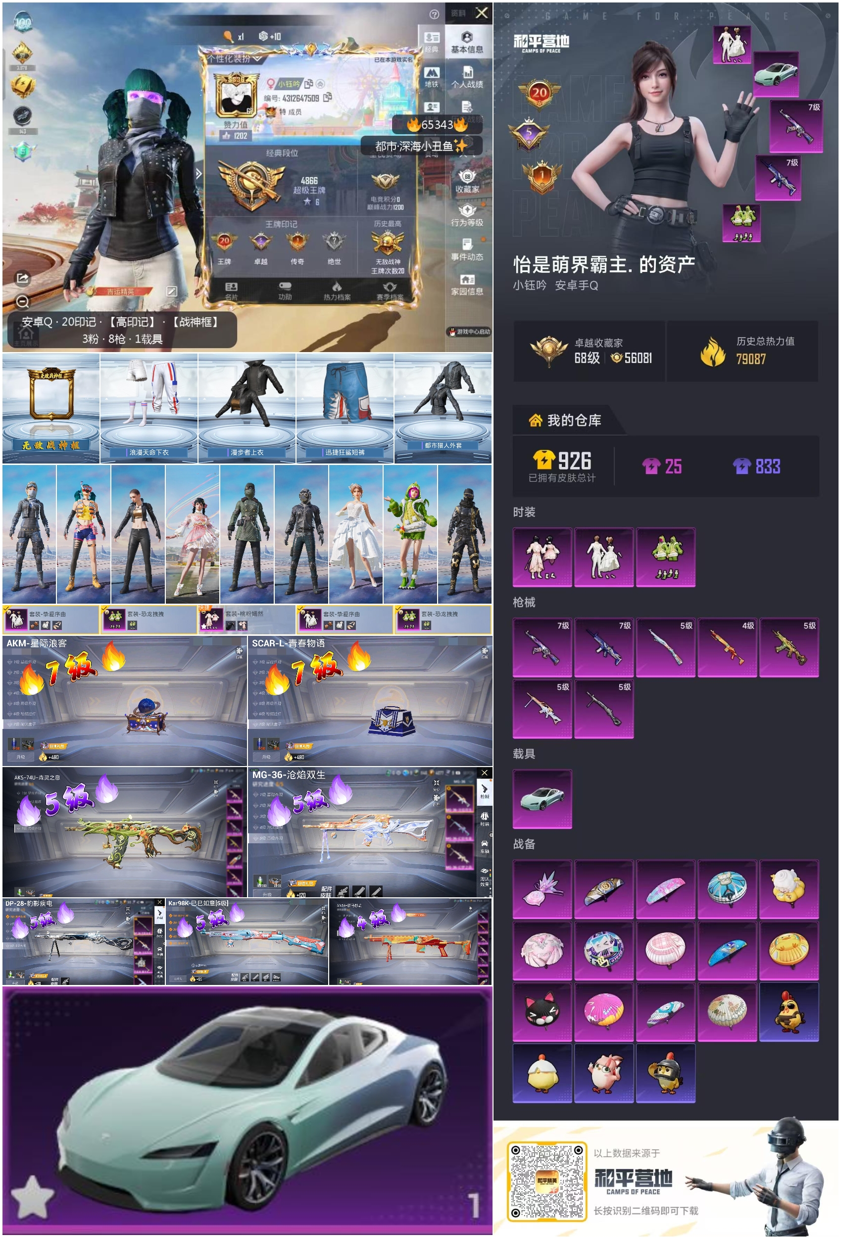 HPCMW4134981和平精英账号详情图4