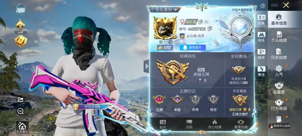 HPSJ4132347和平精英账号详情图3 HPSJ4132347和平精英账号详情图3