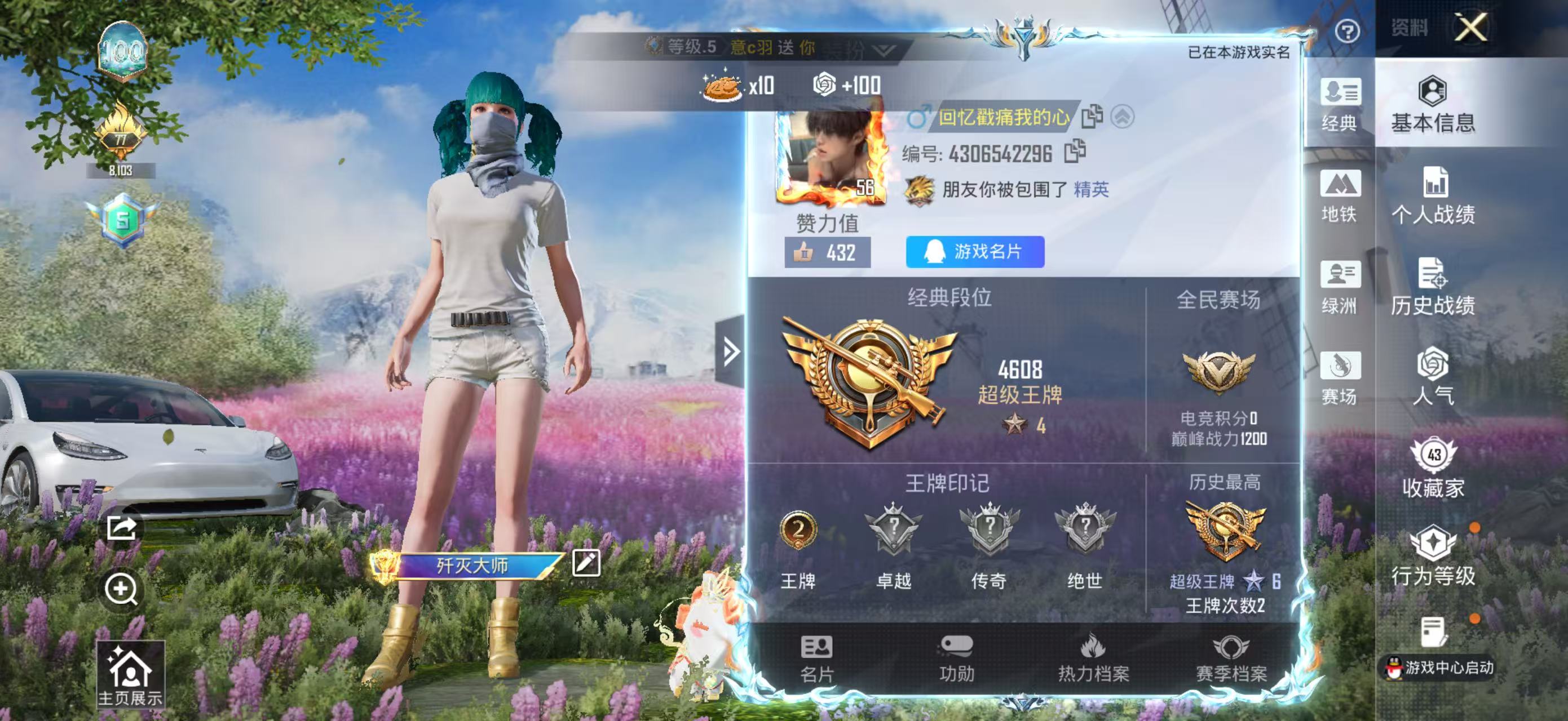 HPSJ4132738和平精英账号详情图5 HPSJ4132738和平精英账号详情图5