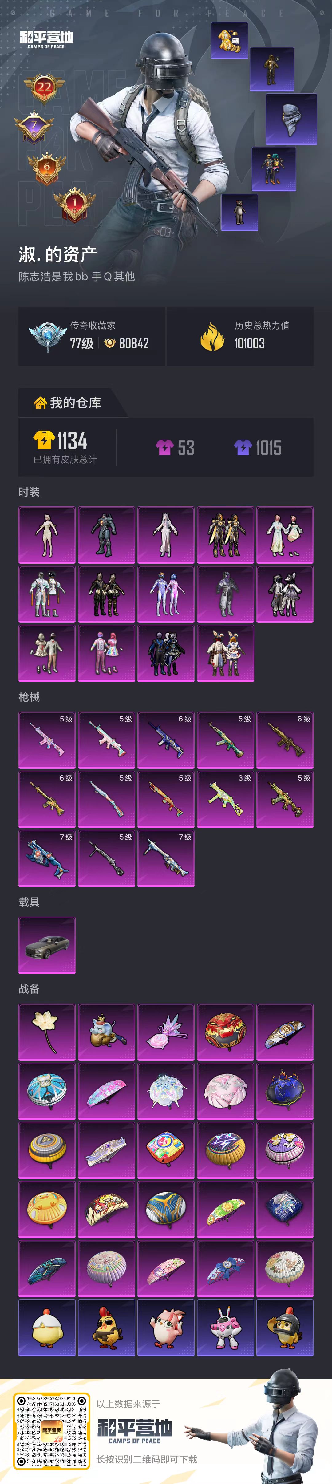 HPSJ4132685和平精英账号详情图2