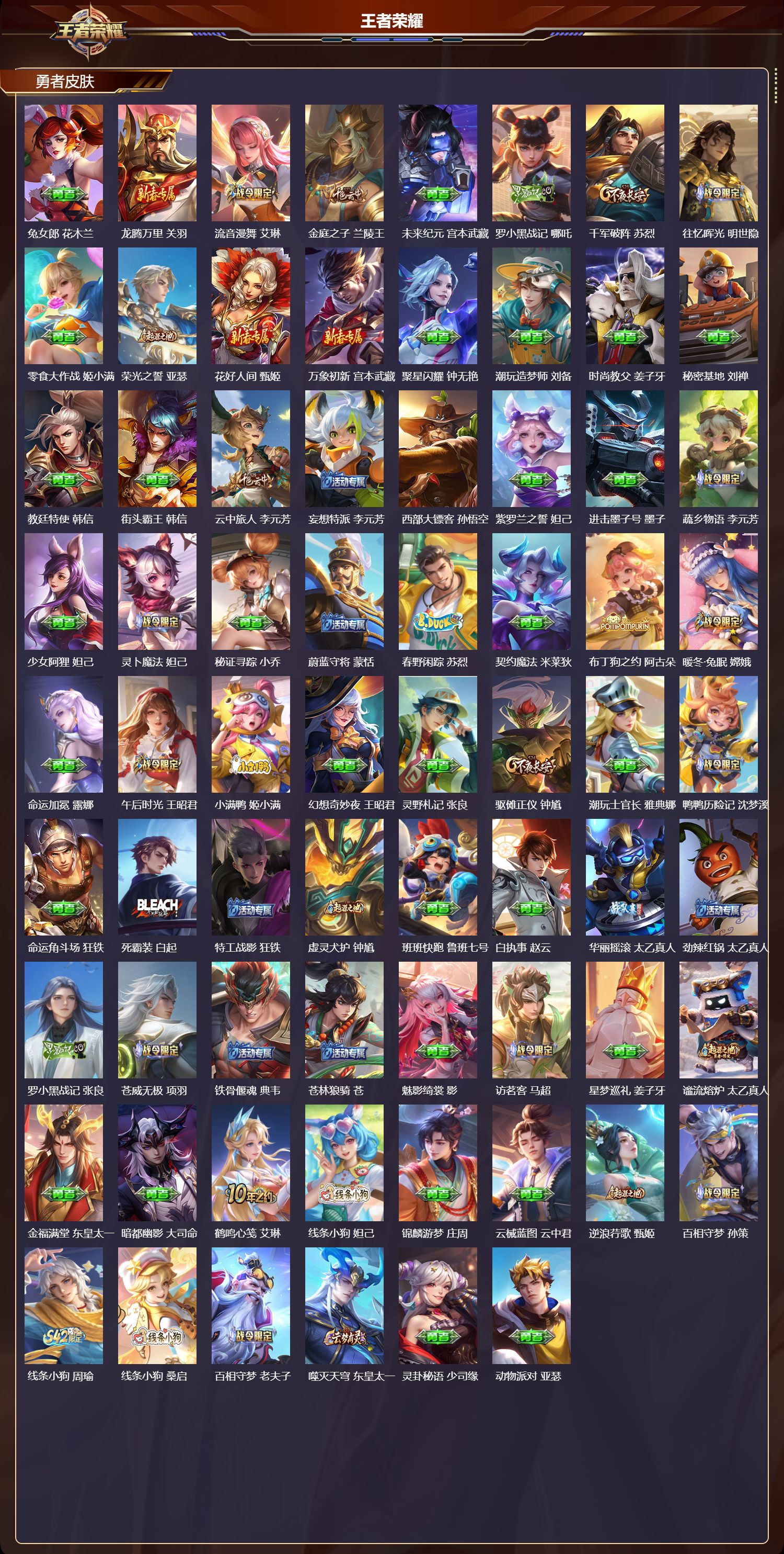 WZCMW4249656王者荣耀账号详情图10