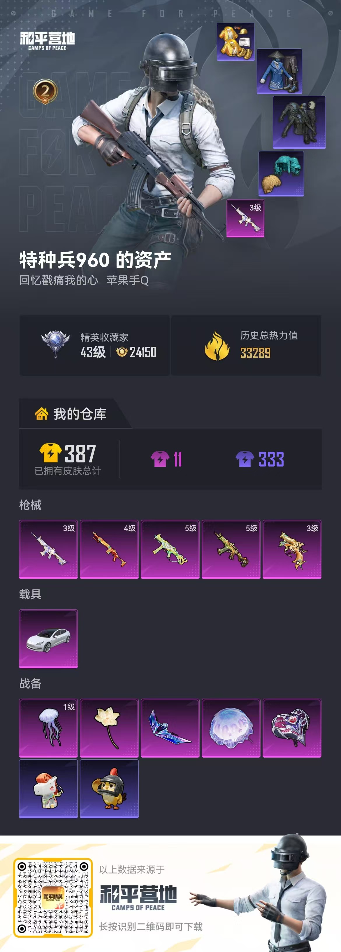 HPSJ4132738和平精英账号详情图4 HPSJ4132738和平精英账号详情图4