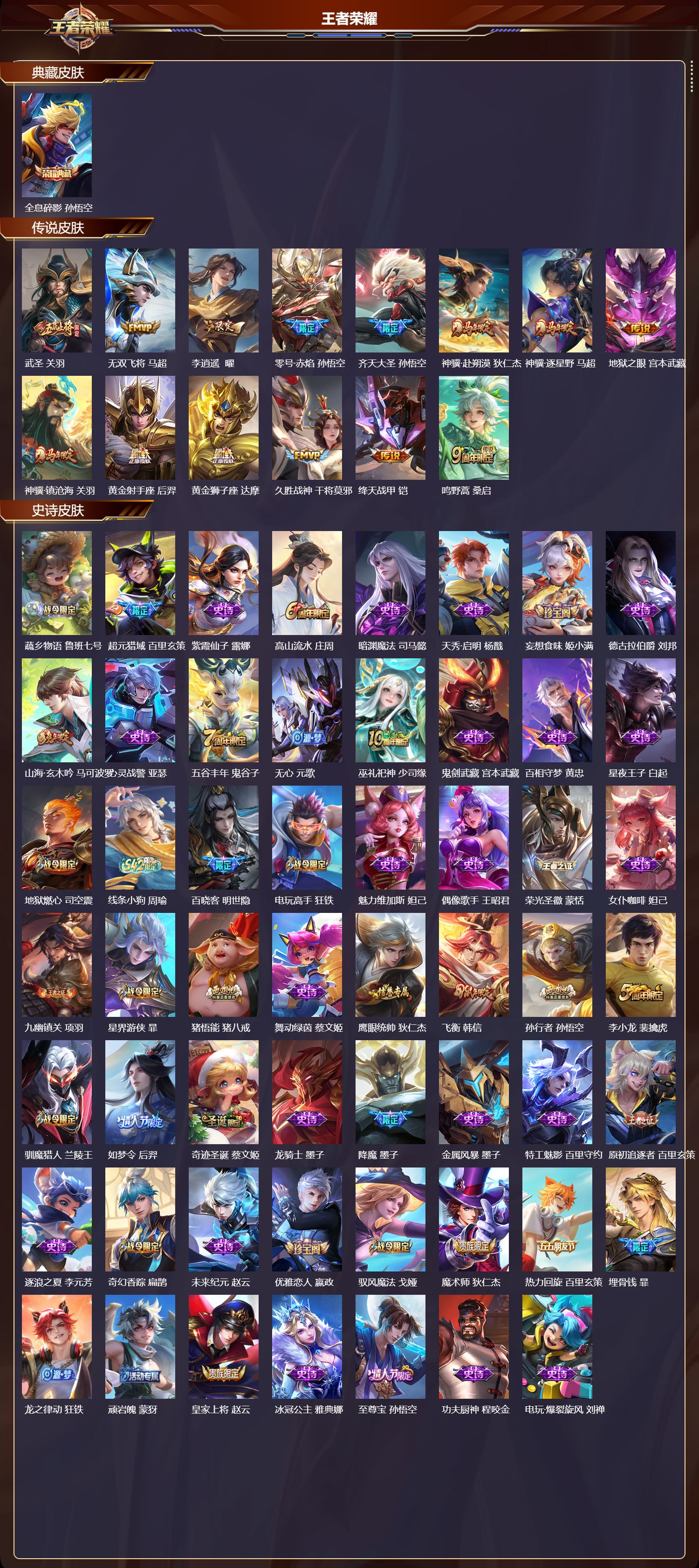 WZCMW4249575王者荣耀账号详情图6