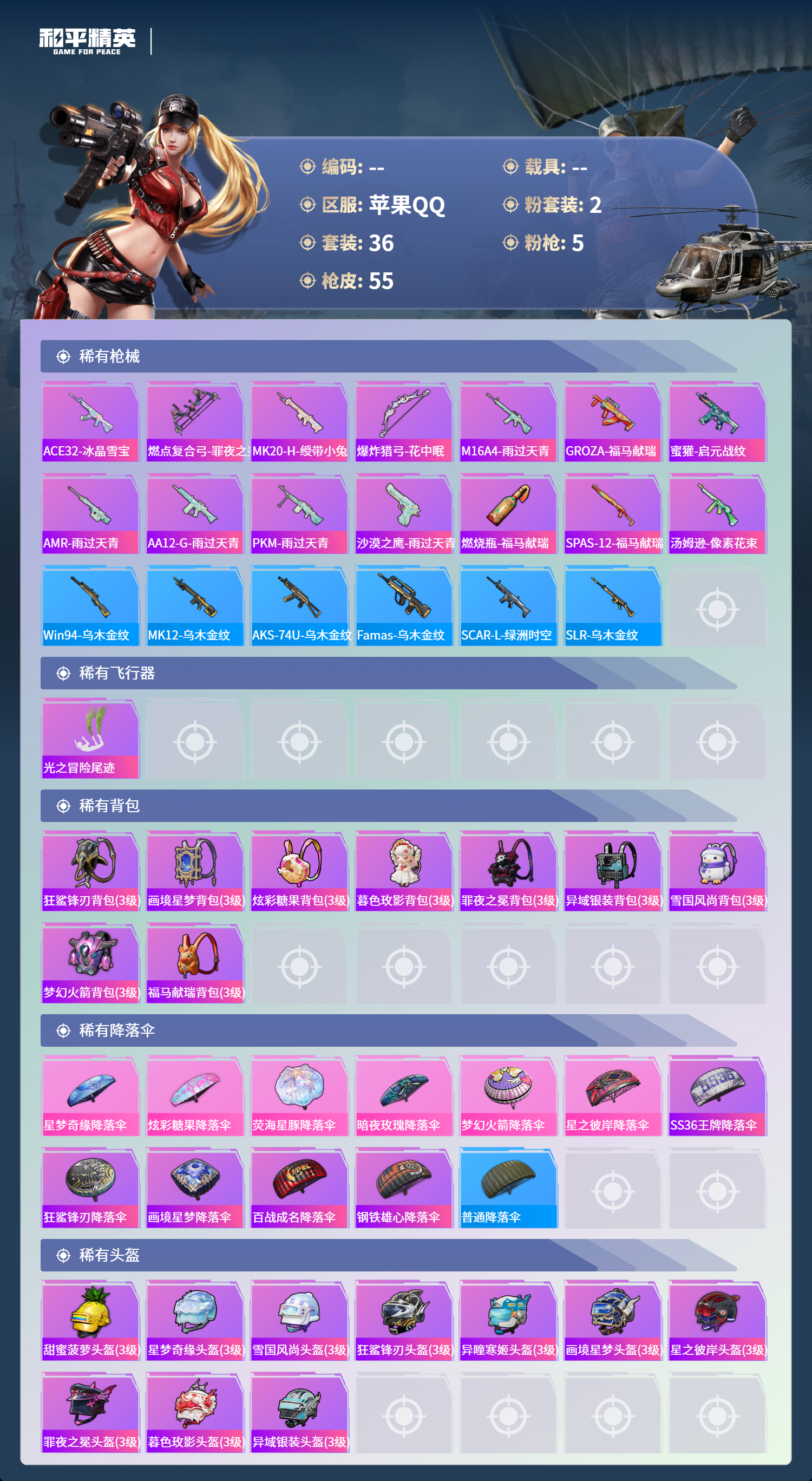 HPSJ4135406和平精英账号详情图5 HPSJ4135406和平精英账号详情图5