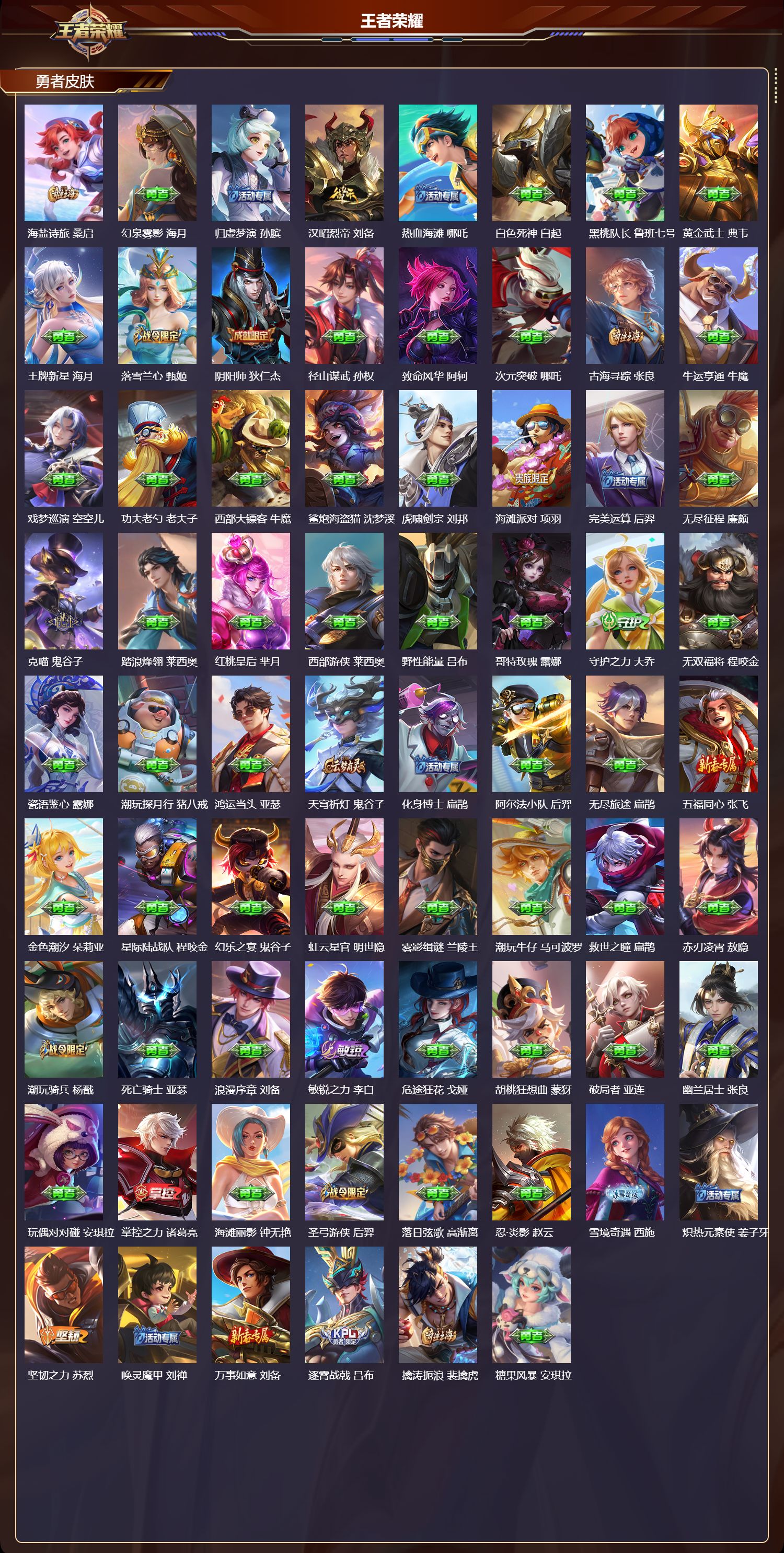 WZCMW4249894王者荣耀账号详情图8