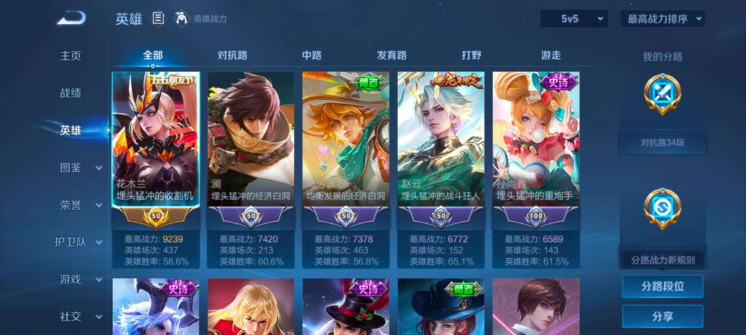 WZCMW4249709王者荣耀账号详情图6