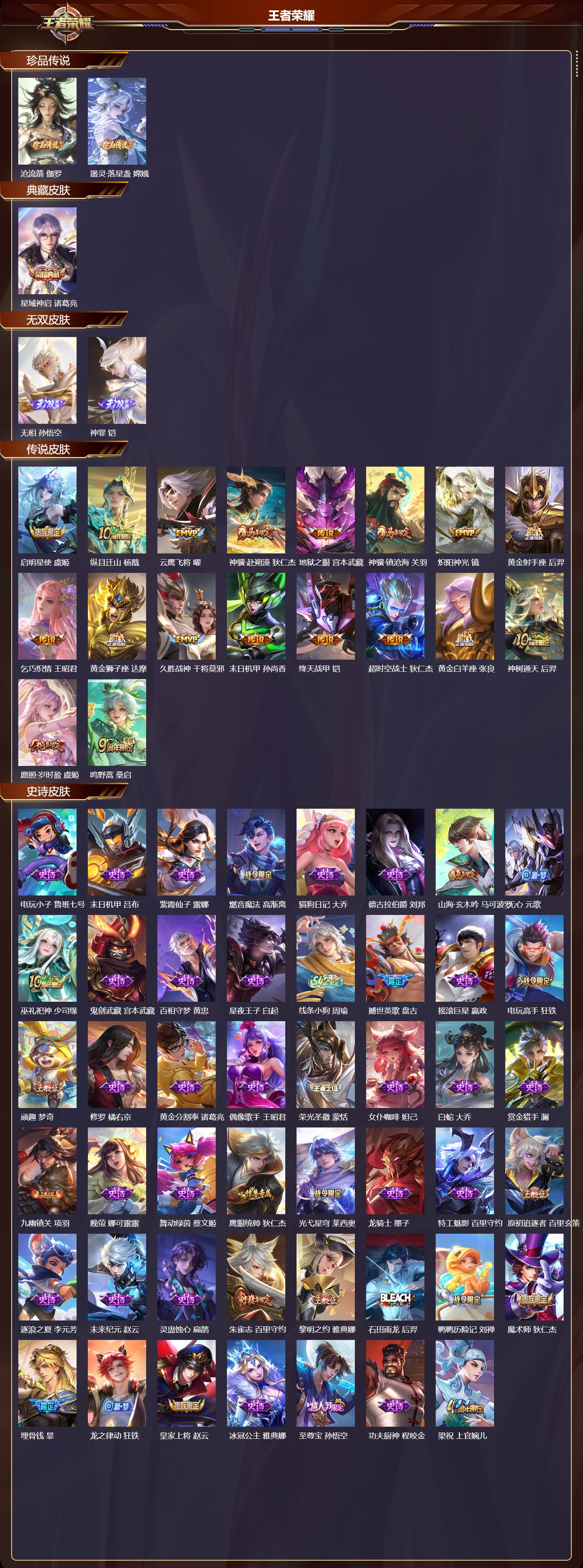 WZCMW4249775王者荣耀账号详情图7