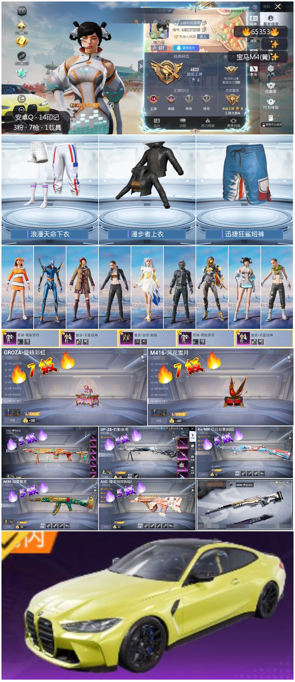 HPCMW4134926和平精英账号详情图4