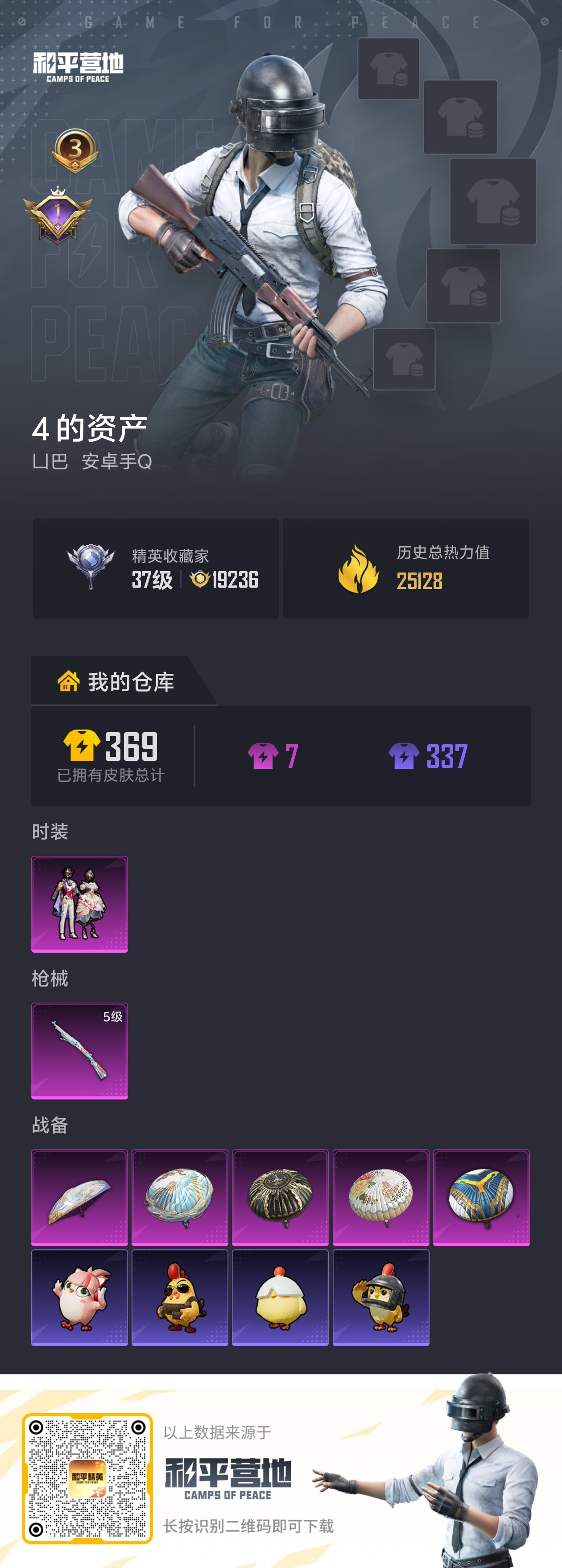 HPSJ4132706和平精英账号详情图2