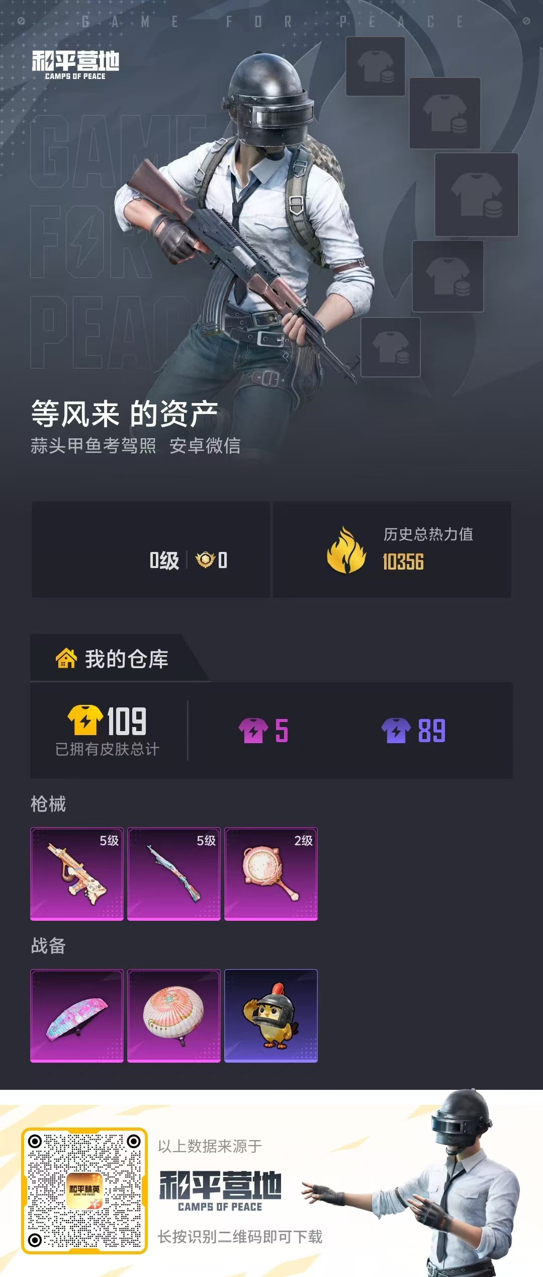 HPSJ4132440和平精英账号详情图2