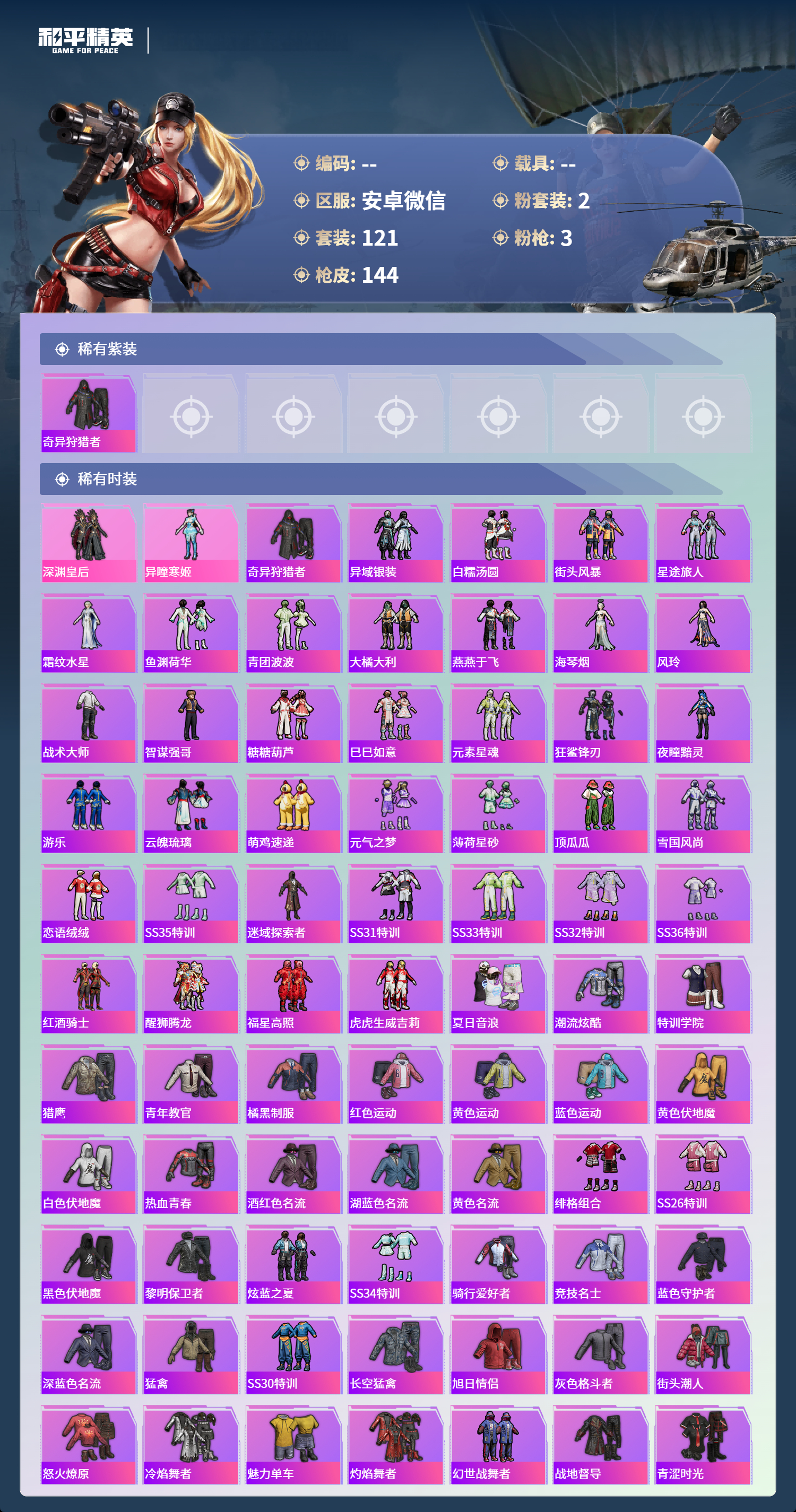 HPSJ4133837和平精英账号详情图5