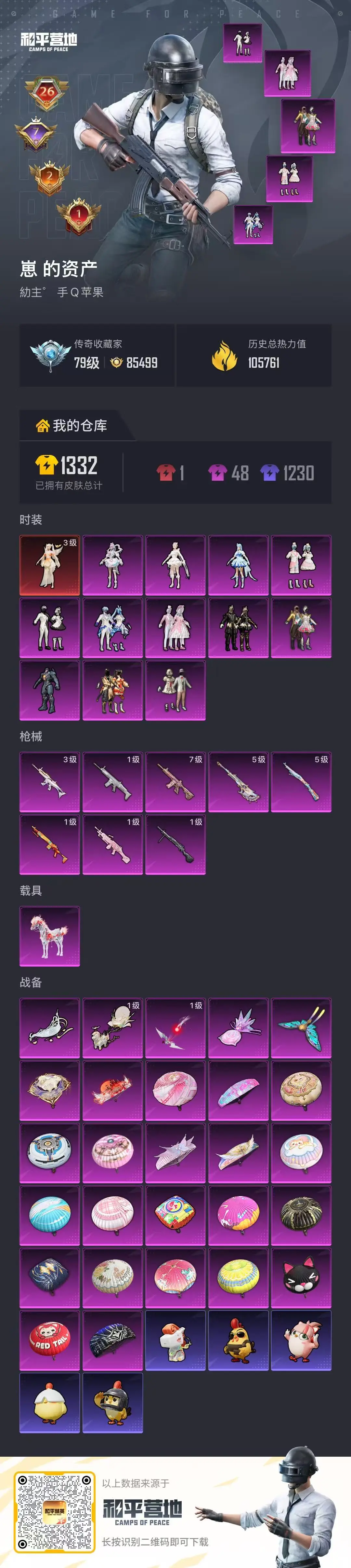 HPSJ4132612和平精英账号详情图2 HPSJ4132612和平精英账号详情图2