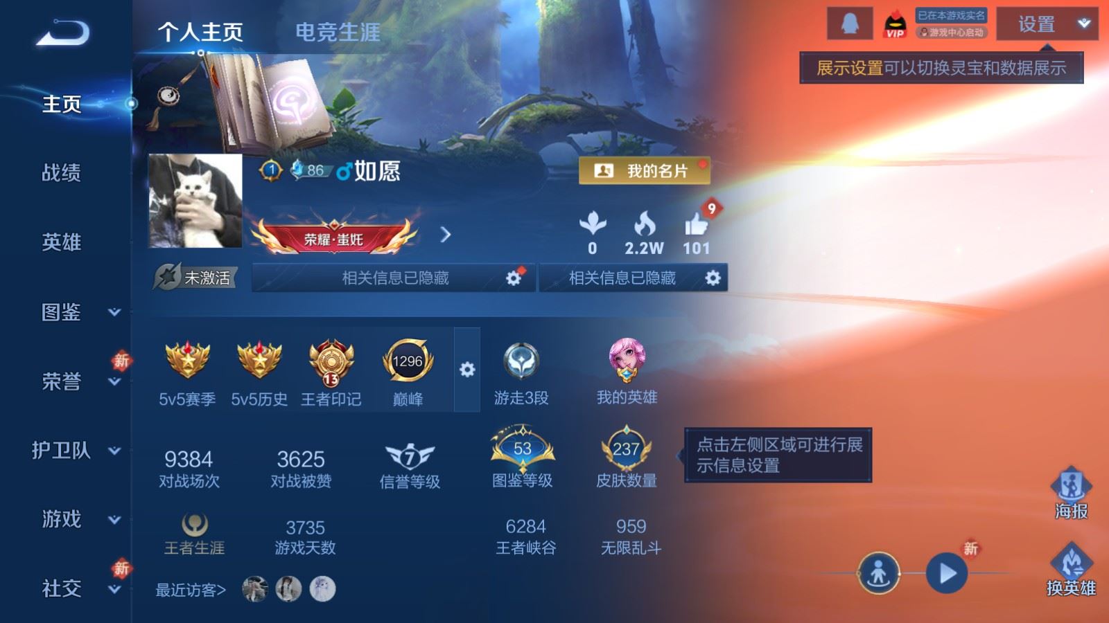 WZLX4245852王者荣耀账号详情图2 WZLX4245852王者荣耀账号详情图2