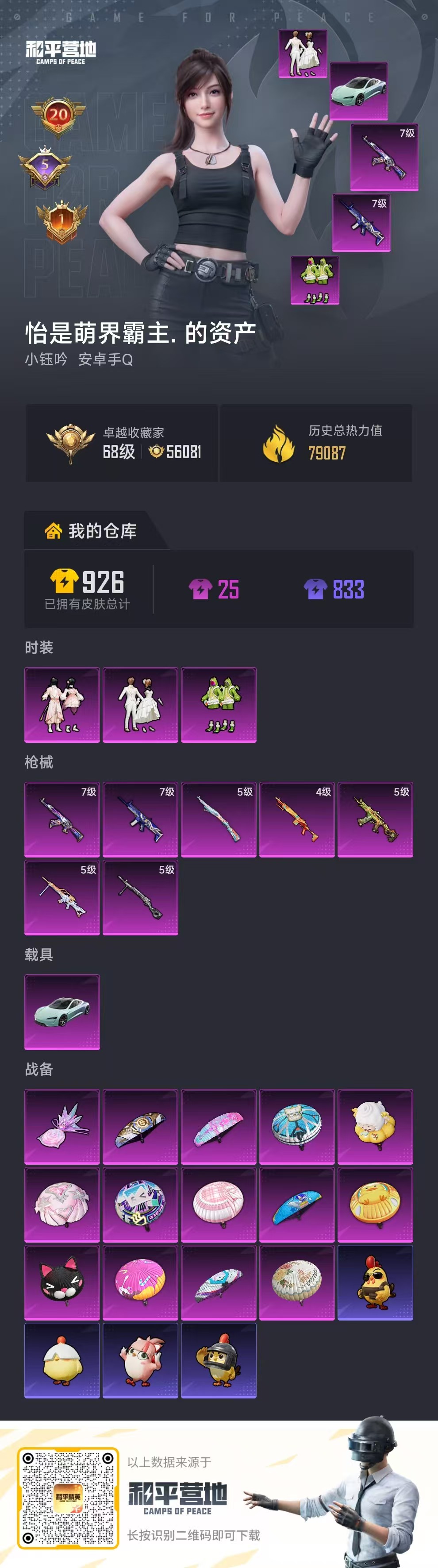 HPCMW4134981和平精英账号详情图2