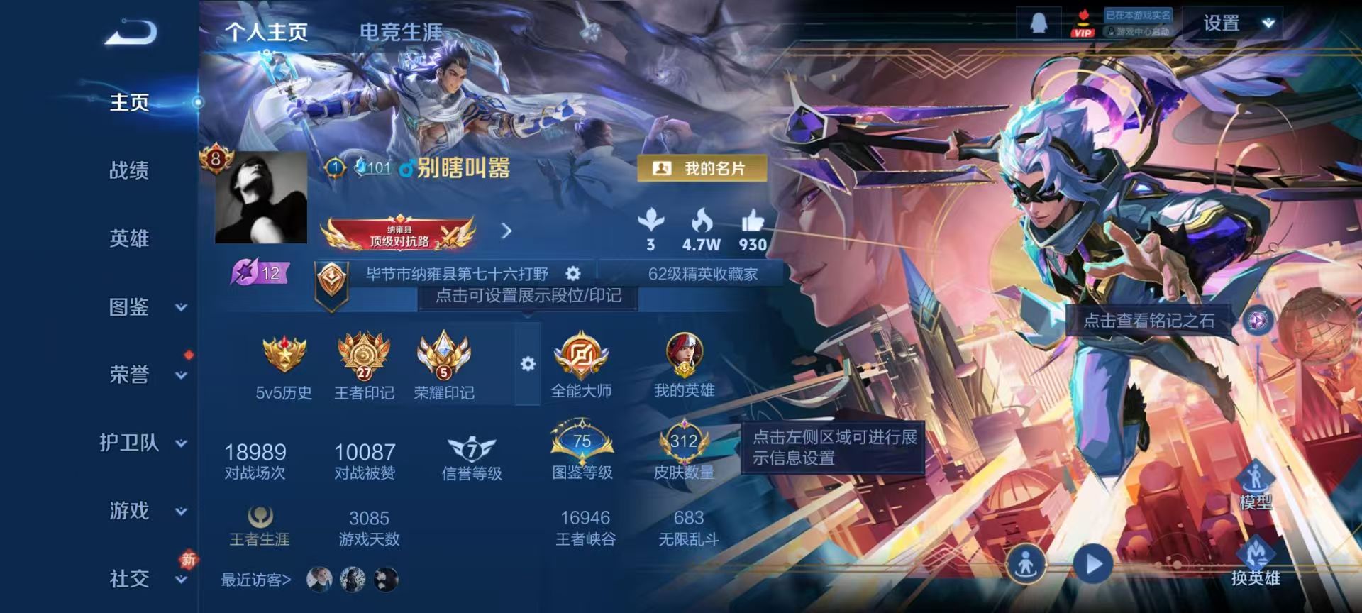 WZCMW4249567王者荣耀账号详情图2 WZCMW4249567王者荣耀账号详情图2