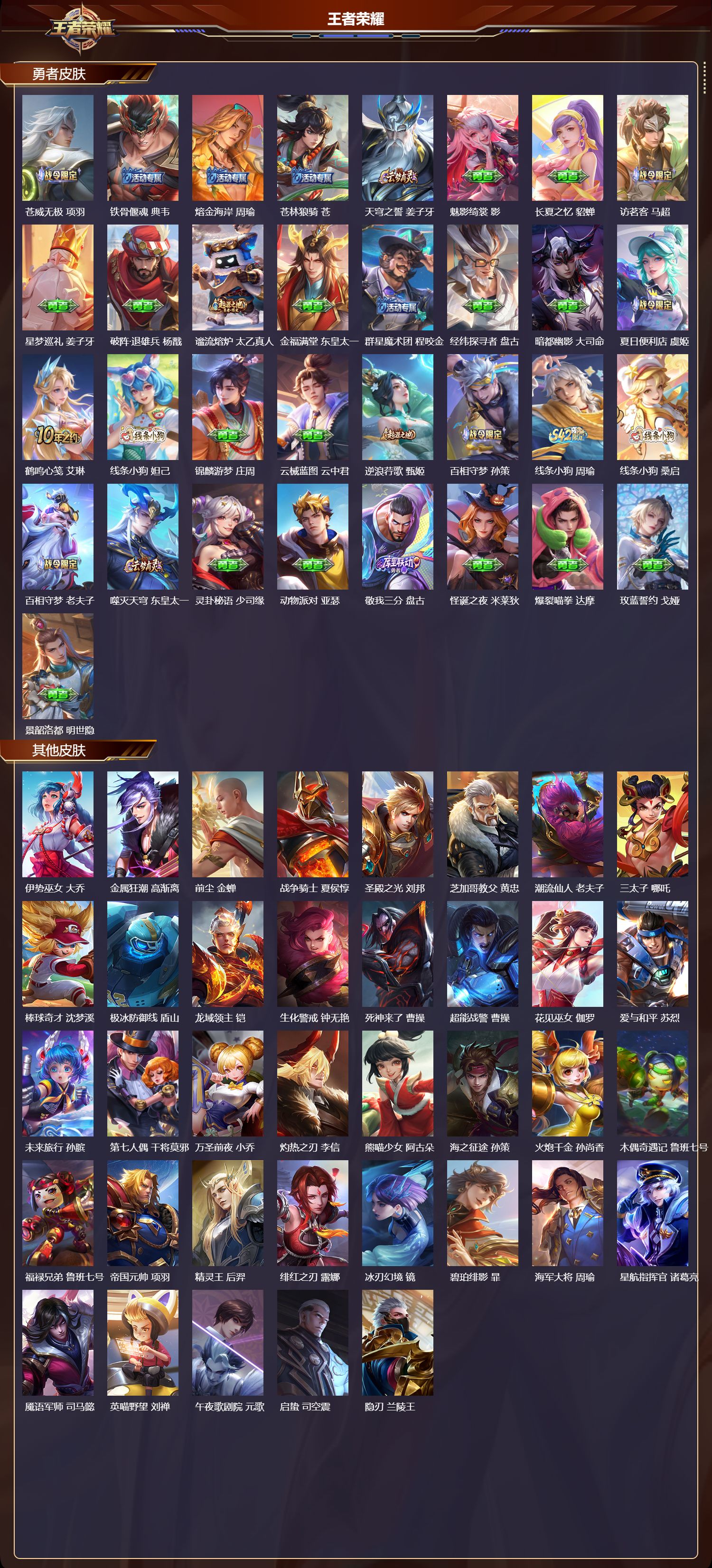 WZQM4241385王者荣耀账号详情图9