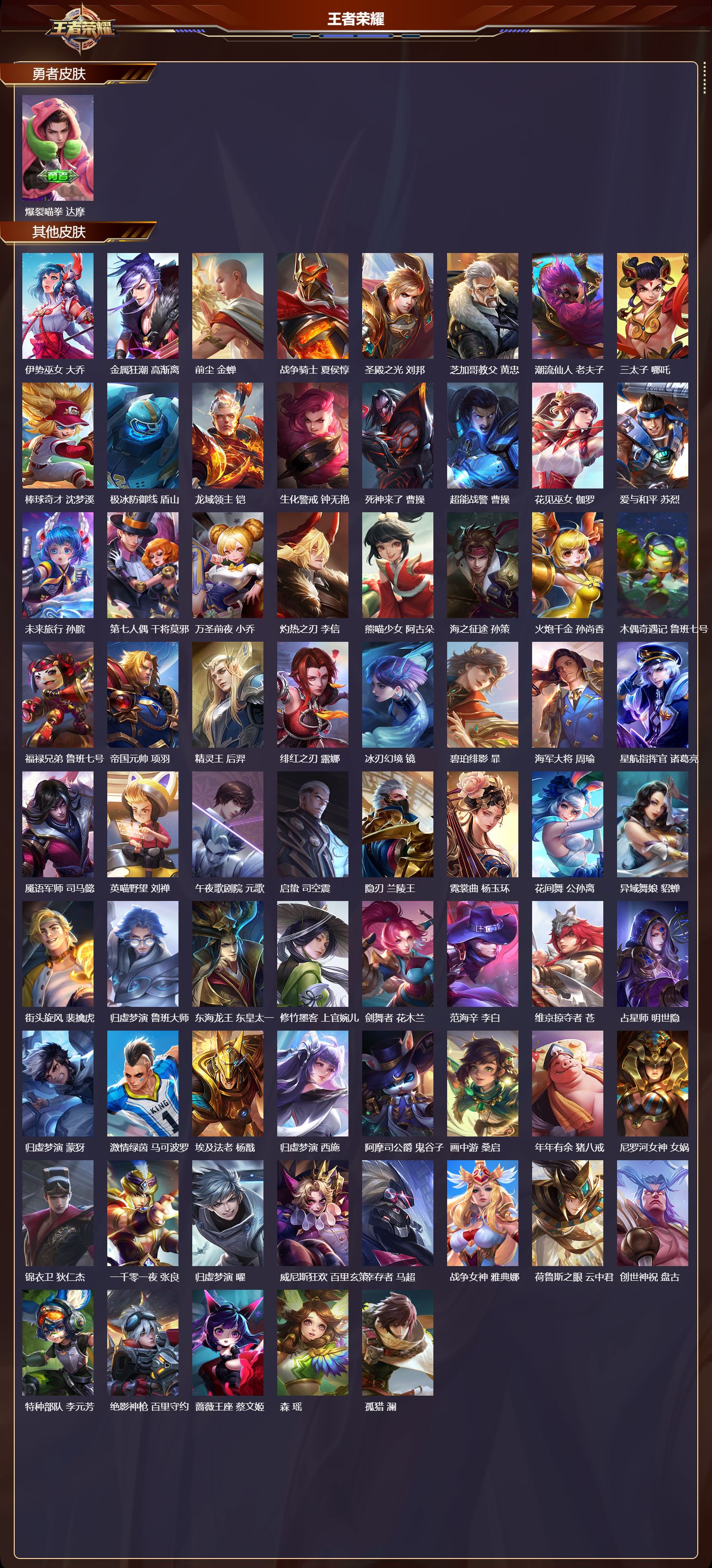 WZQM4197591王者荣耀账号详情图7