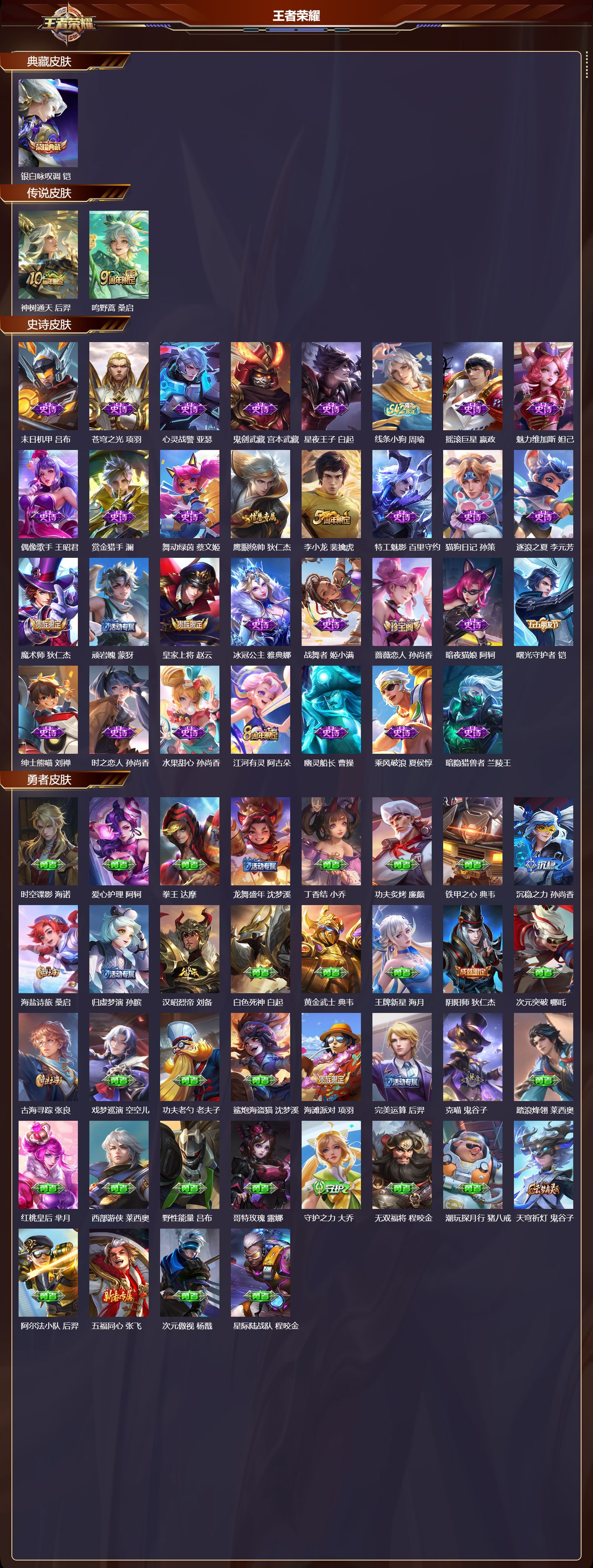 WZCMW4202759王者荣耀账号详情图8