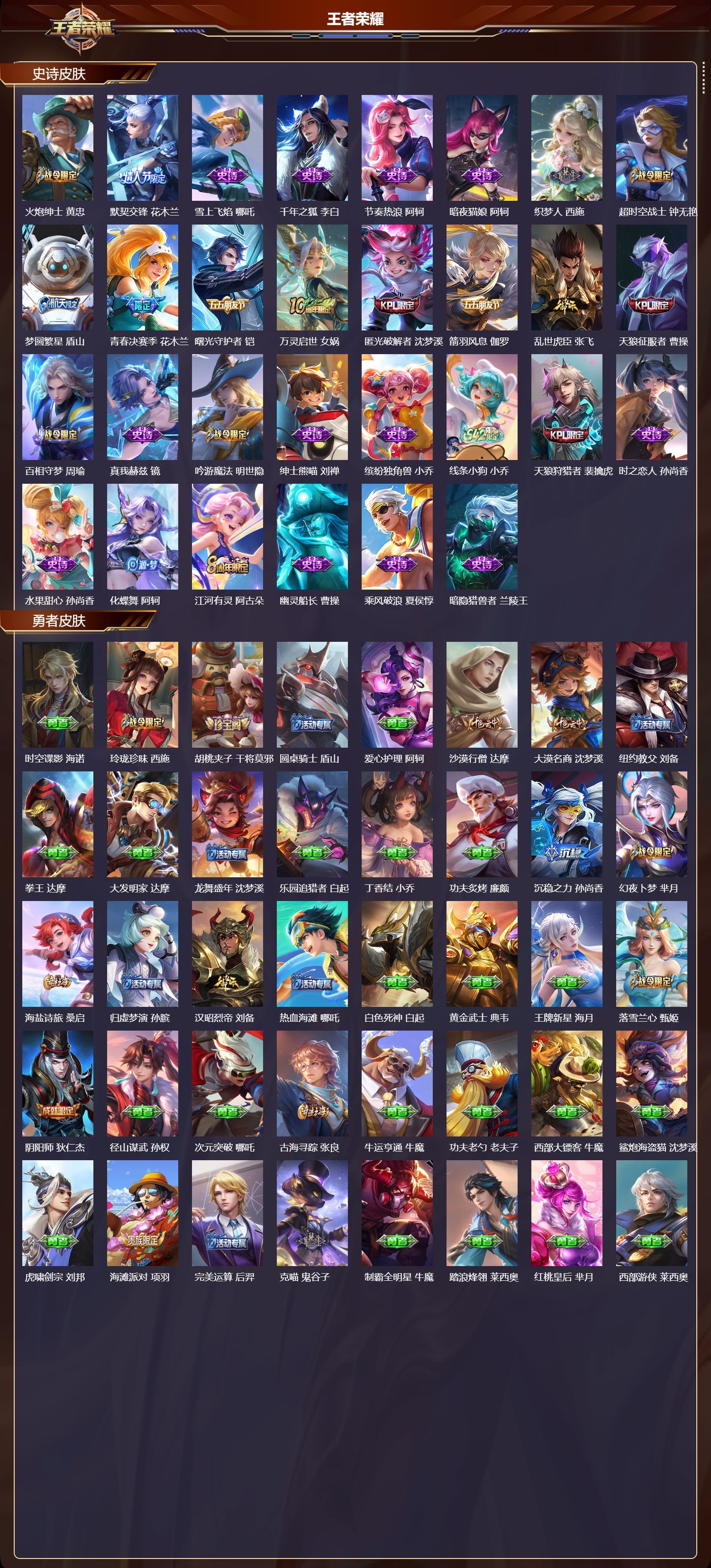 WZQM4197483王者荣耀账号详情图5 WZQM4197483王者荣耀账号详情图5