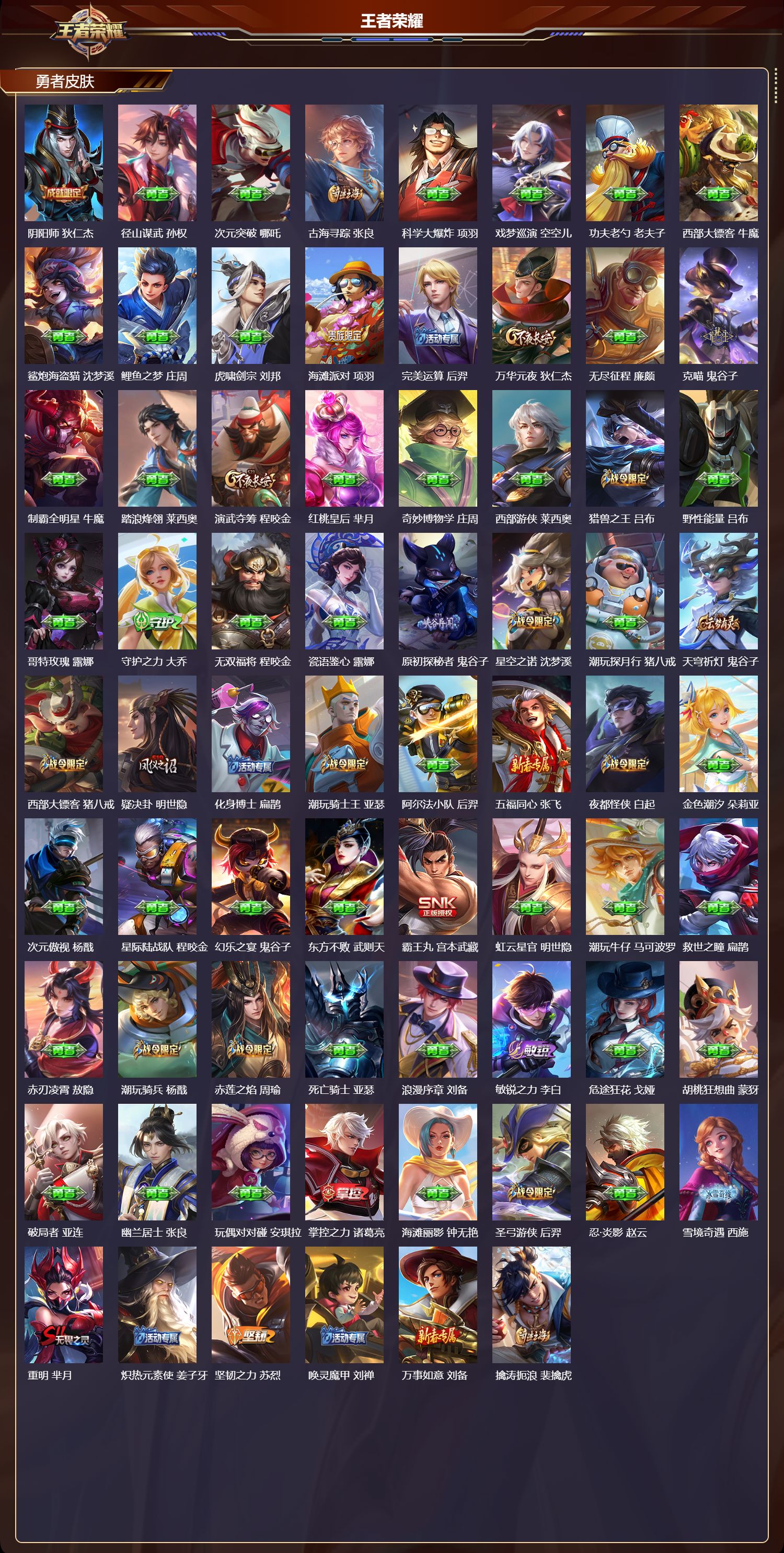 WZQM4197617王者荣耀账号详情图7