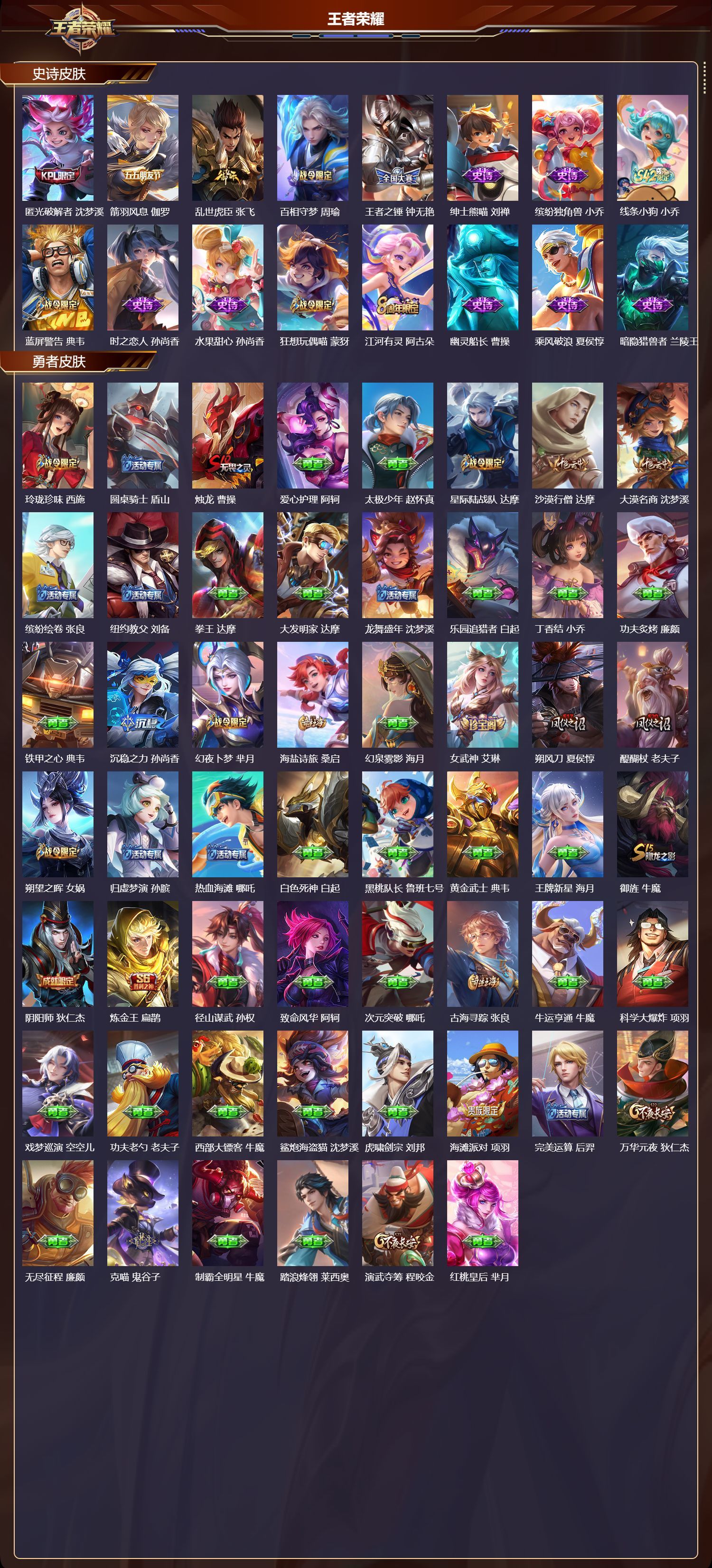 WZQM4197611王者荣耀账号详情图5 WZQM4197611王者荣耀账号详情图5