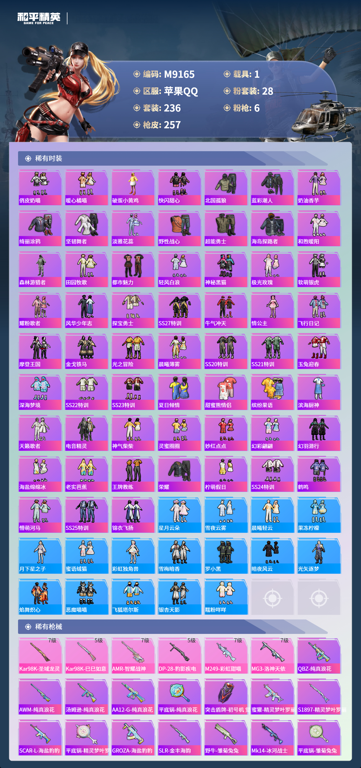 HPCMW4142233和平精英账号详情图6 HPCMW4142233和平精英账号详情图6