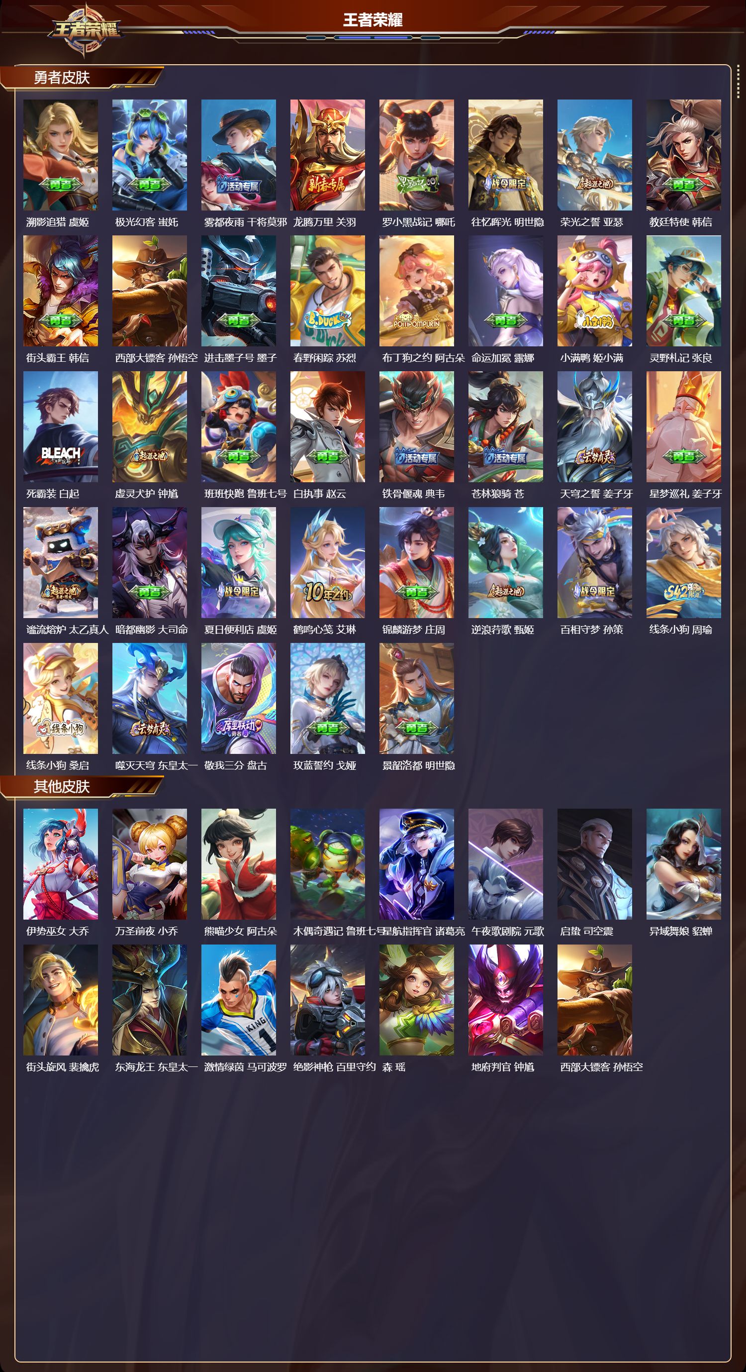 WZCMW4202791王者荣耀账号详情图7