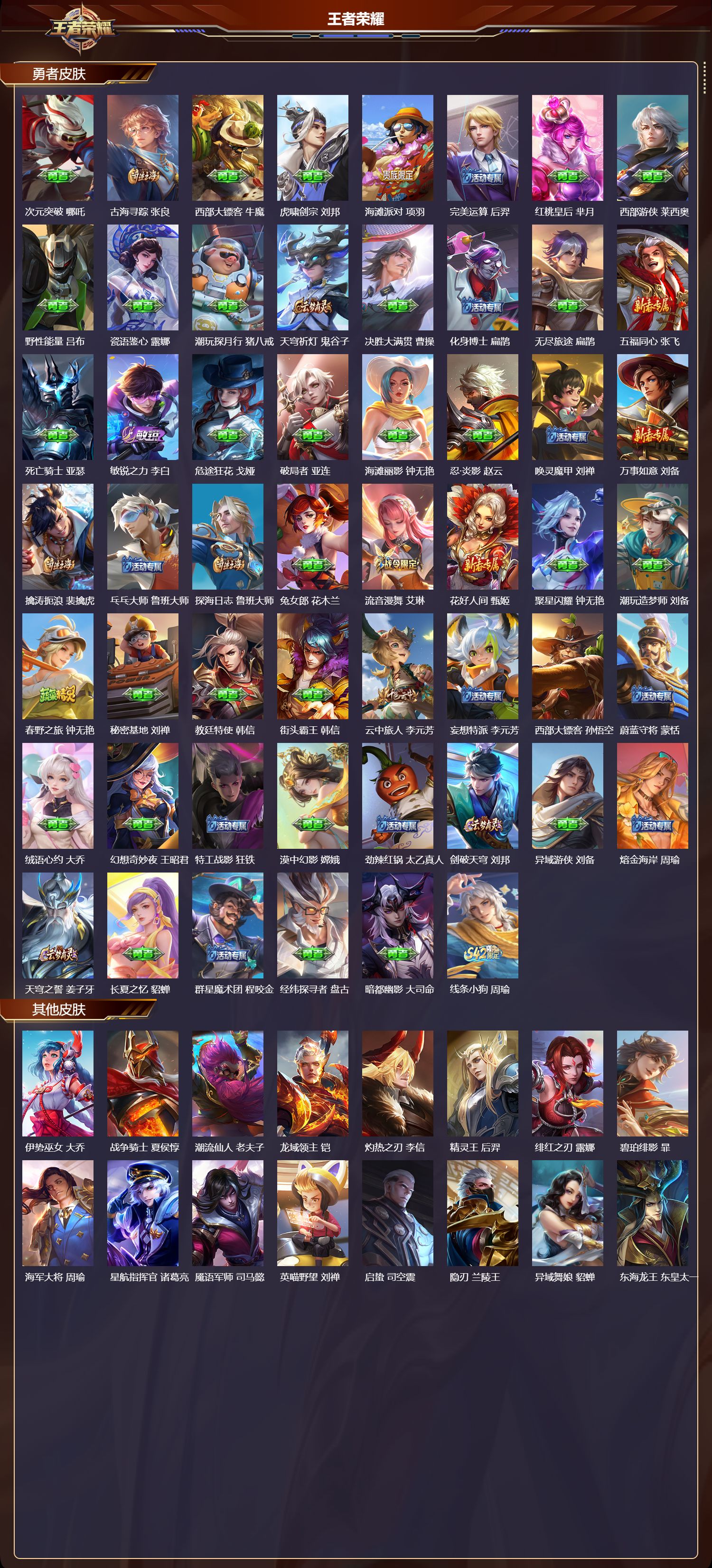 WZQM4197595王者荣耀账号详情图4