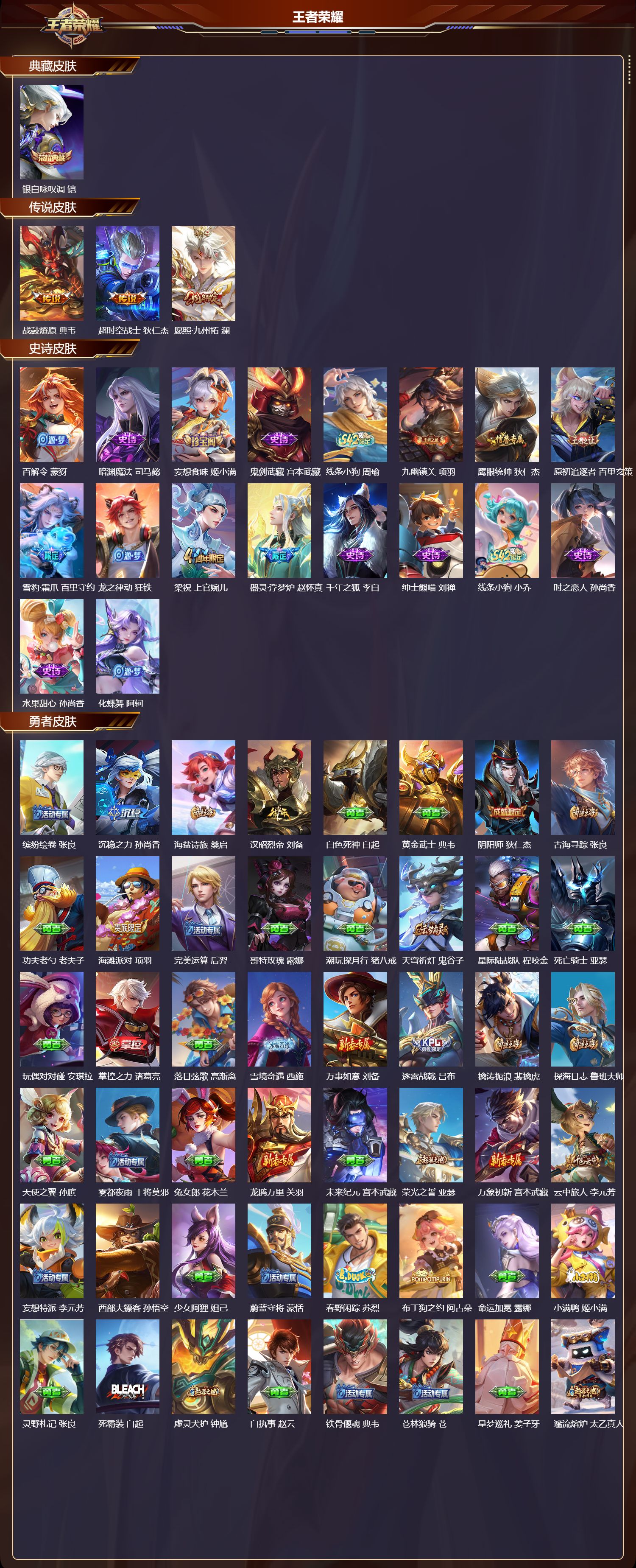 WZCMW4202650王者荣耀账号详情图6