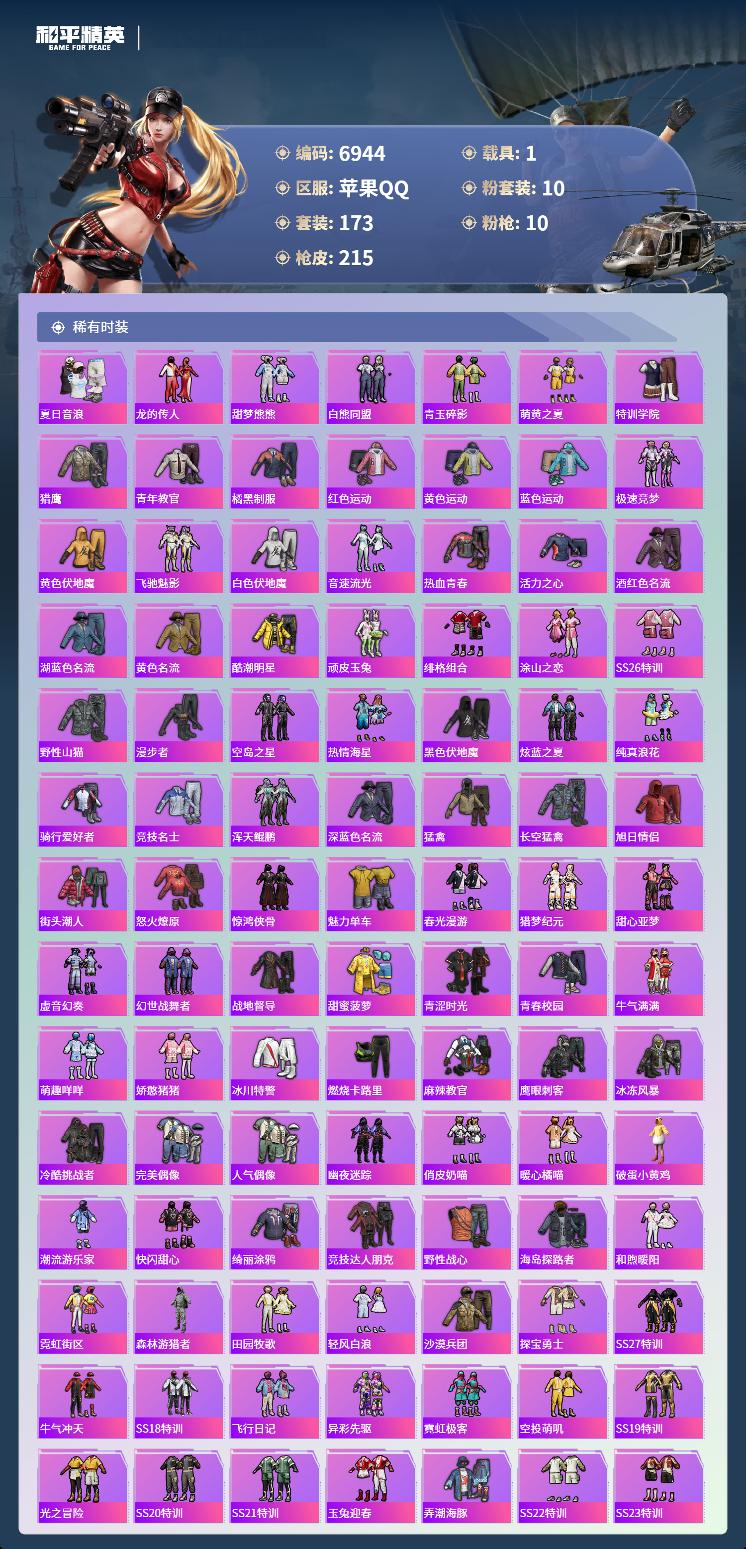 HPCMW3421611和平精英账号详情图5