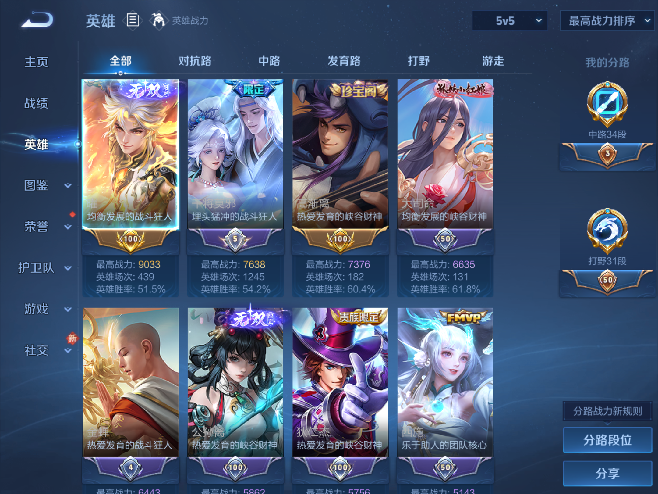 WZCMW4202862王者荣耀账号详情图3