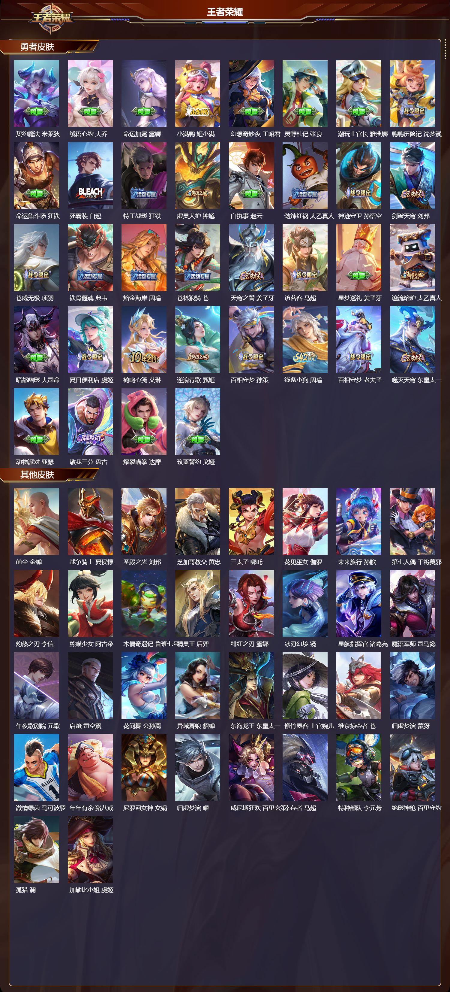 WZQM4197612王者荣耀账号详情图5