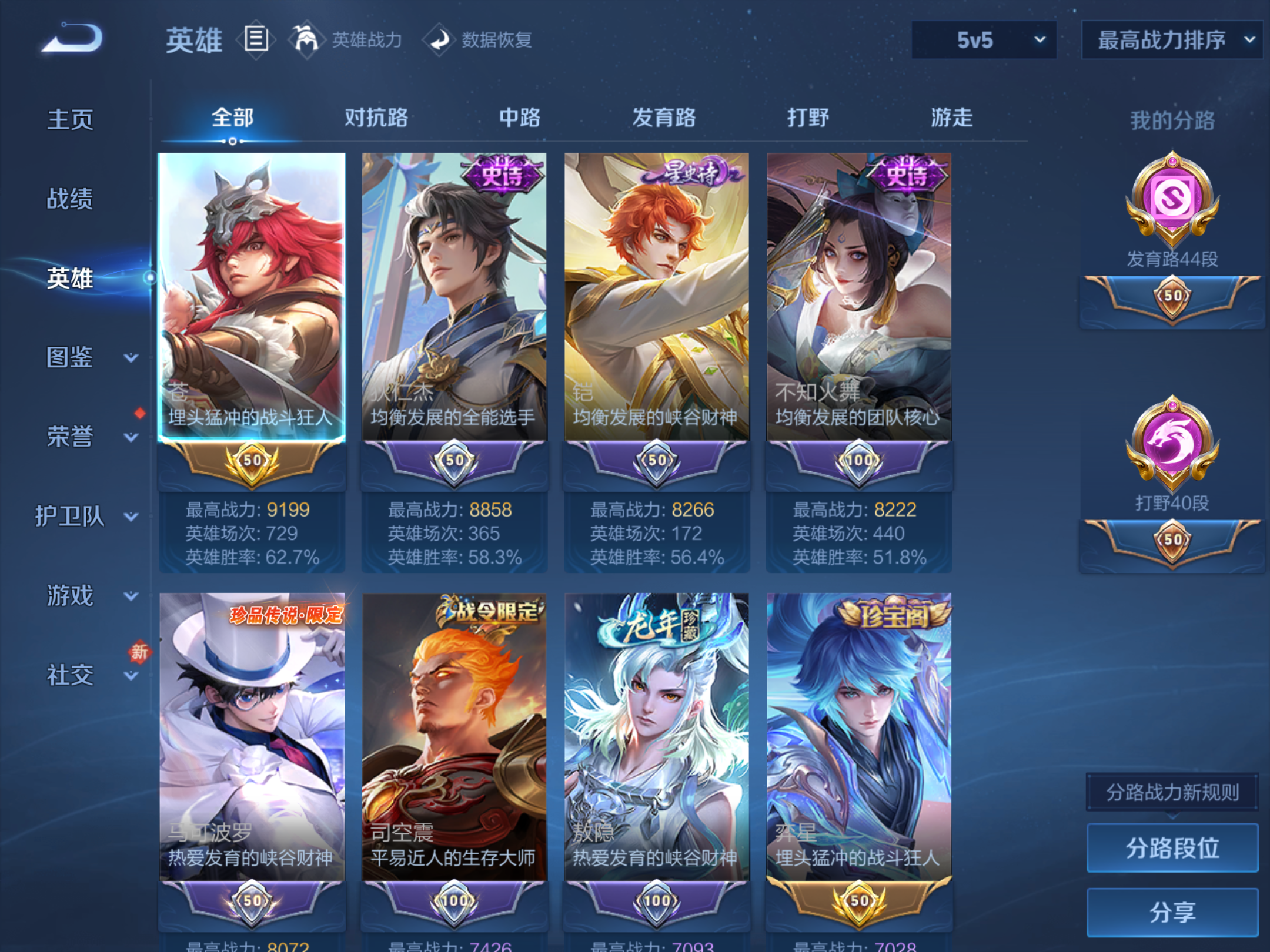 WZCMW4203249王者荣耀账号详情图3