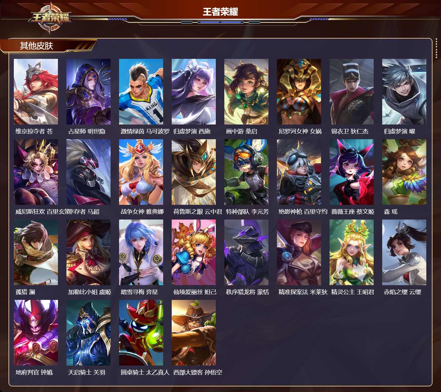 WZQM4197610王者荣耀账号详情图7