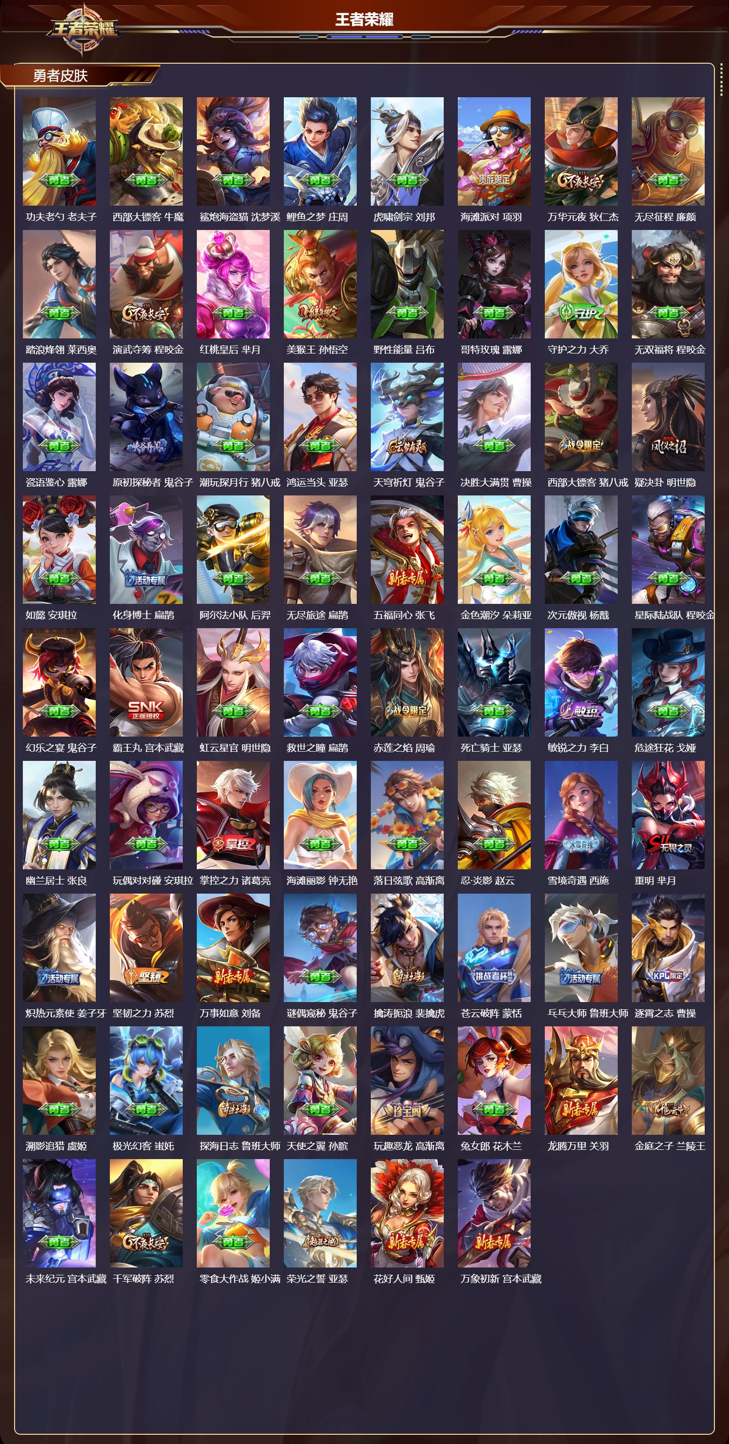 WZCMW4202849王者荣耀账号详情图8