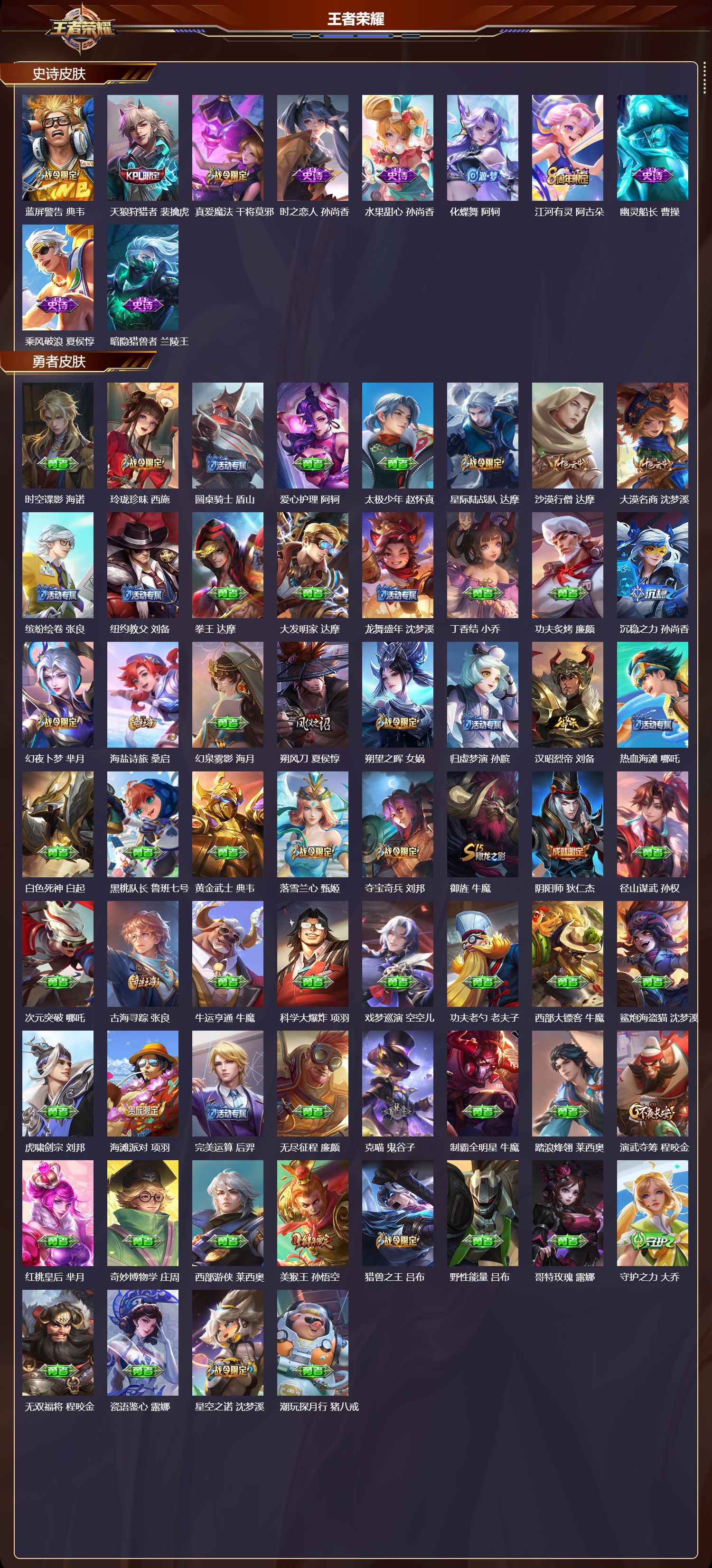 WZCMW4202978王者荣耀账号详情图9