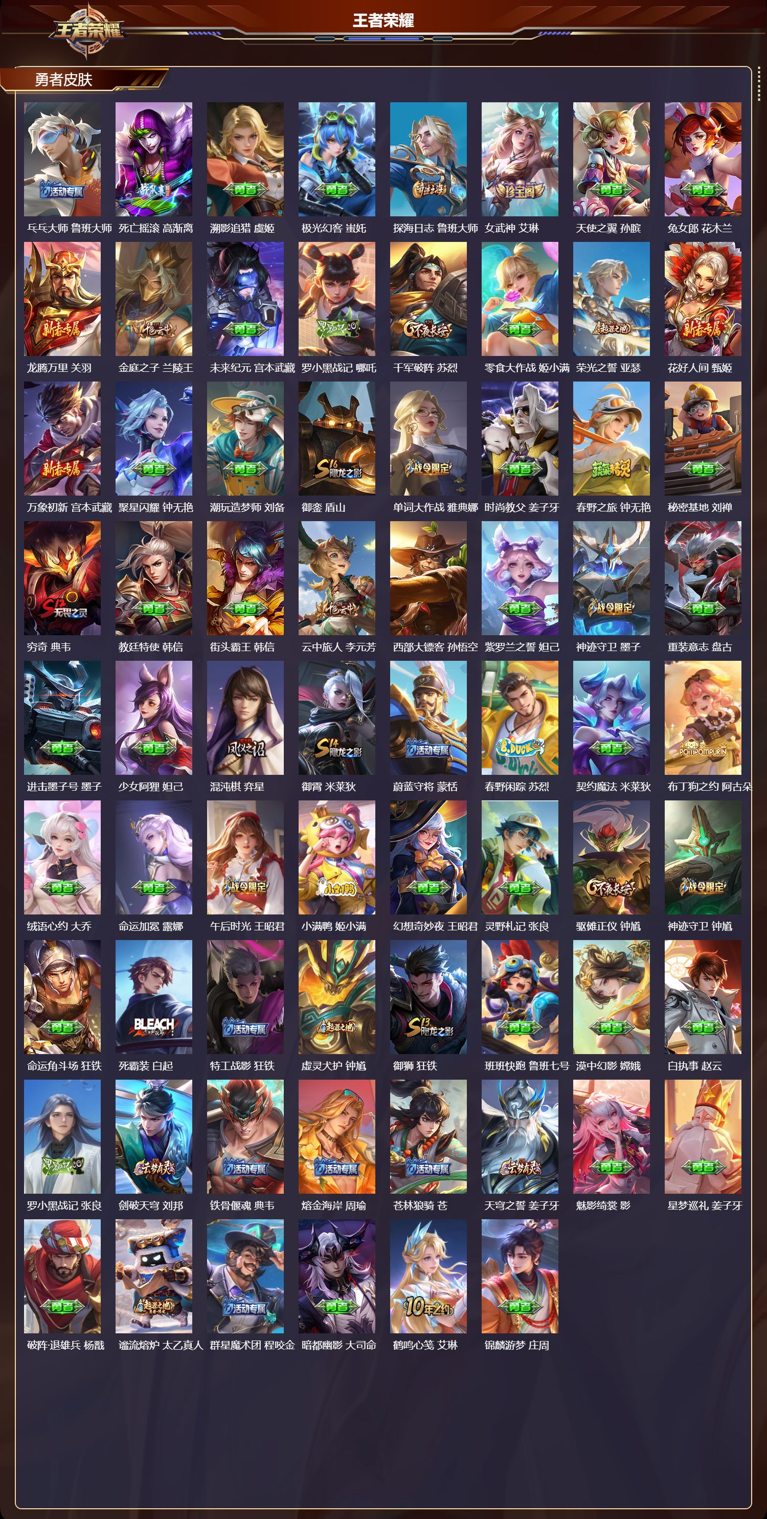 WZQM4197617王者荣耀账号详情图8