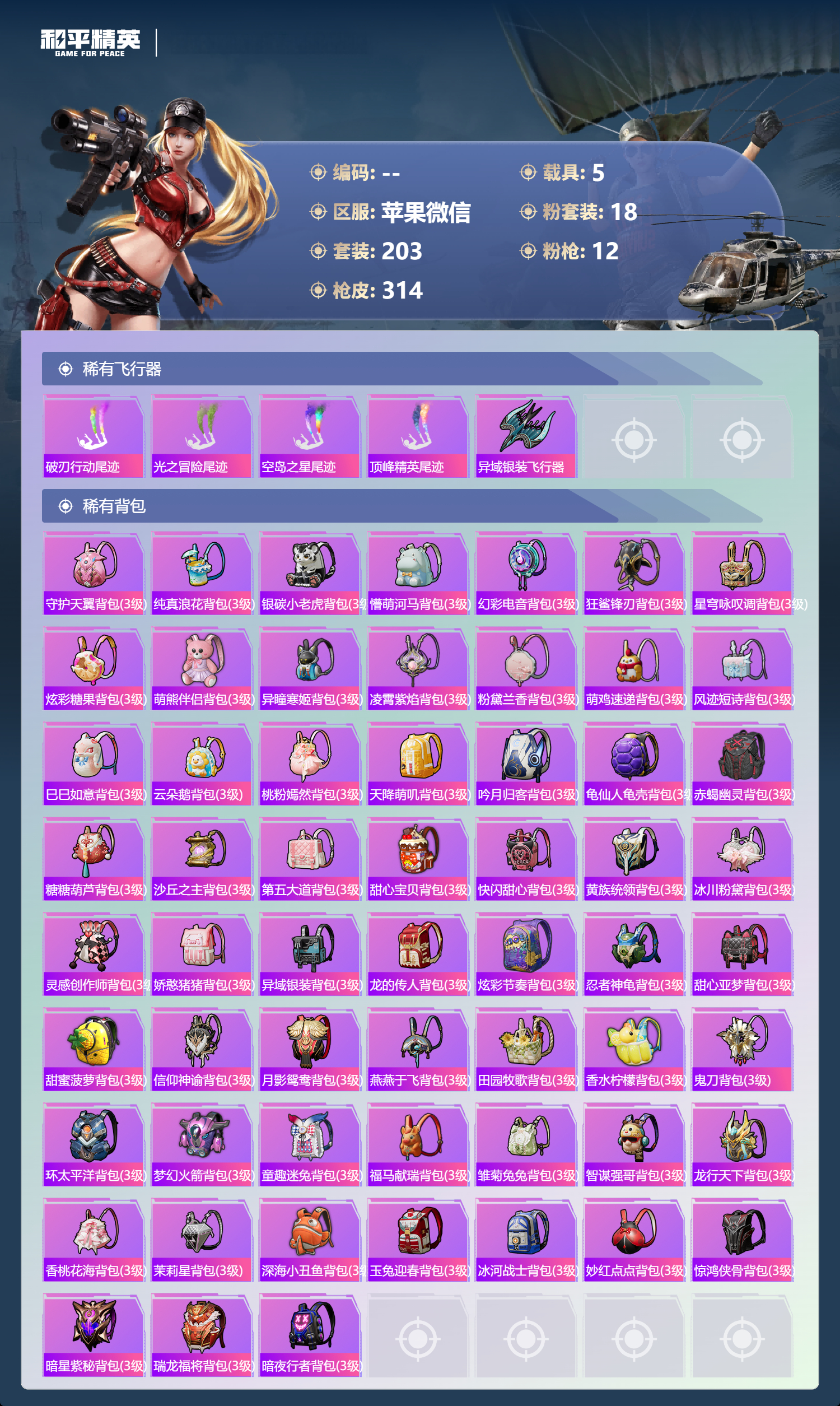 HPCMW4110981和平精英账号详情图11 HPCMW4110981和平精英账号详情图11