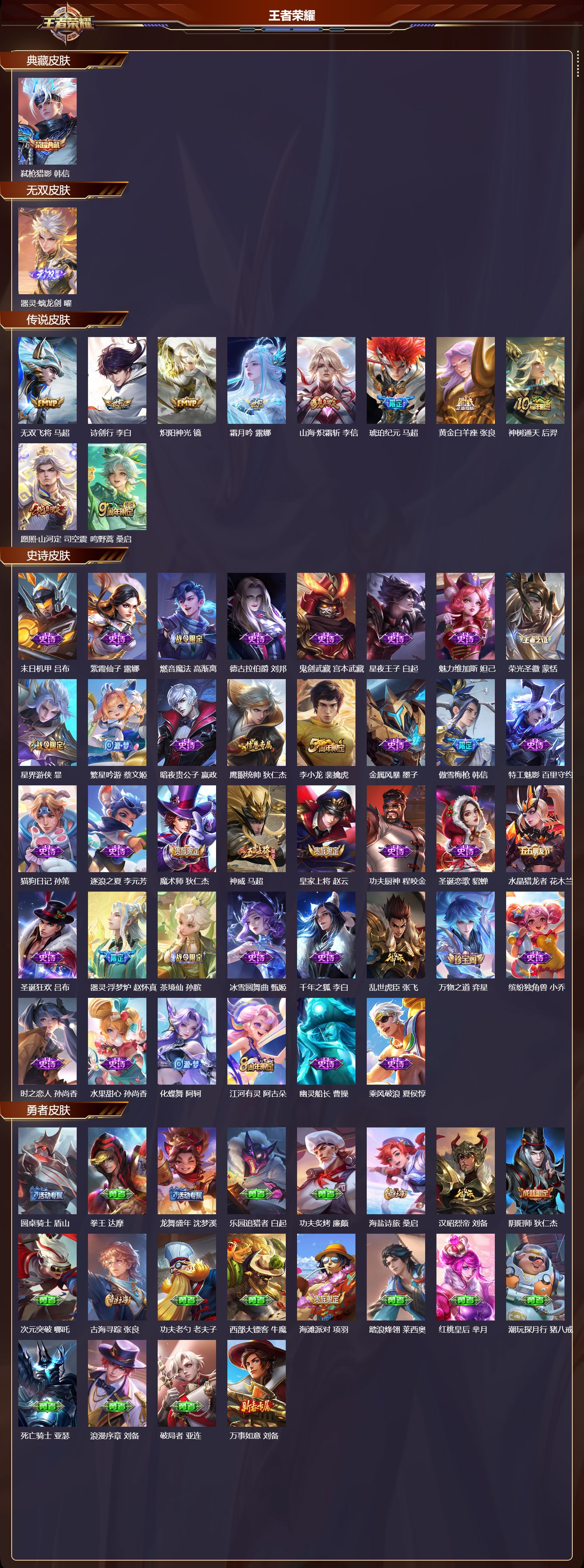 WZQM4241472王者荣耀账号详情图2