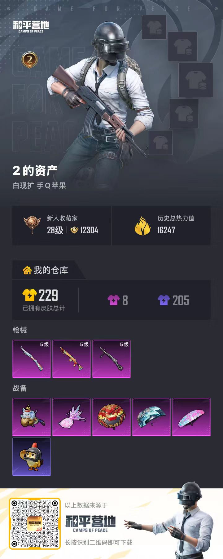 HPSJ4133502和平精英账号详情图2