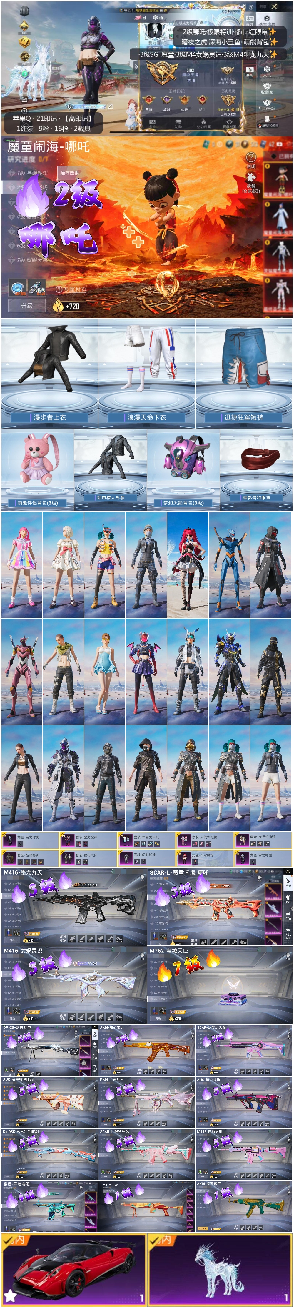 HPSJ4134011和平精英账号详情图4