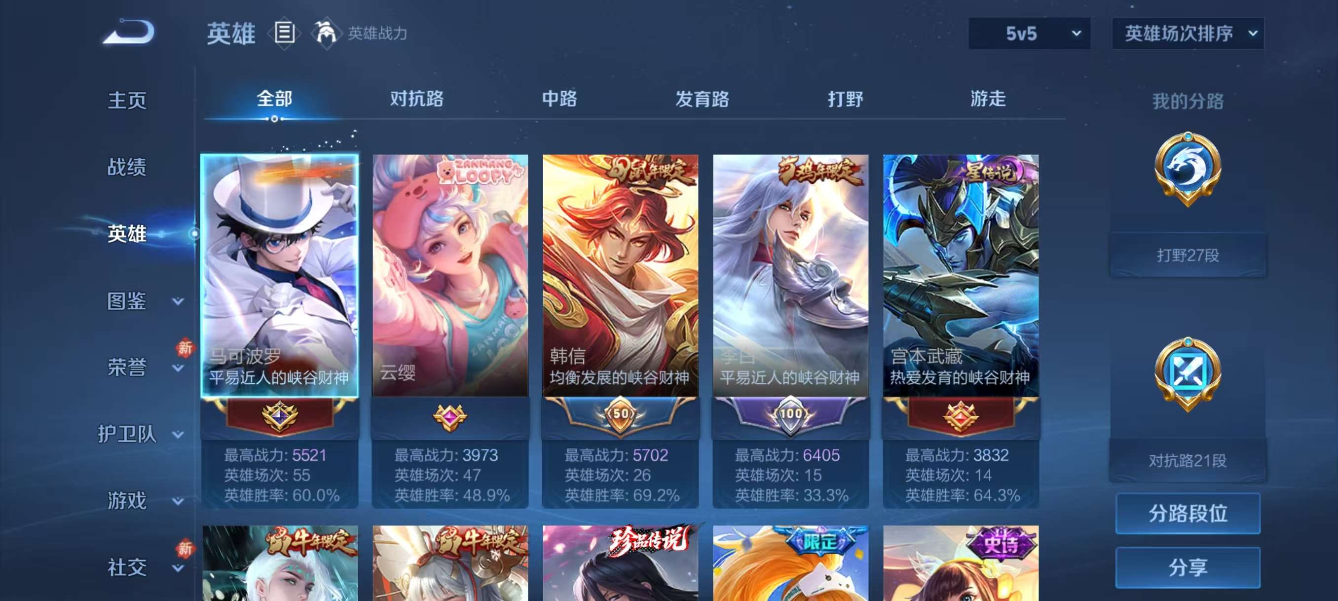 WZCMW4253185王者荣耀账号详情图7