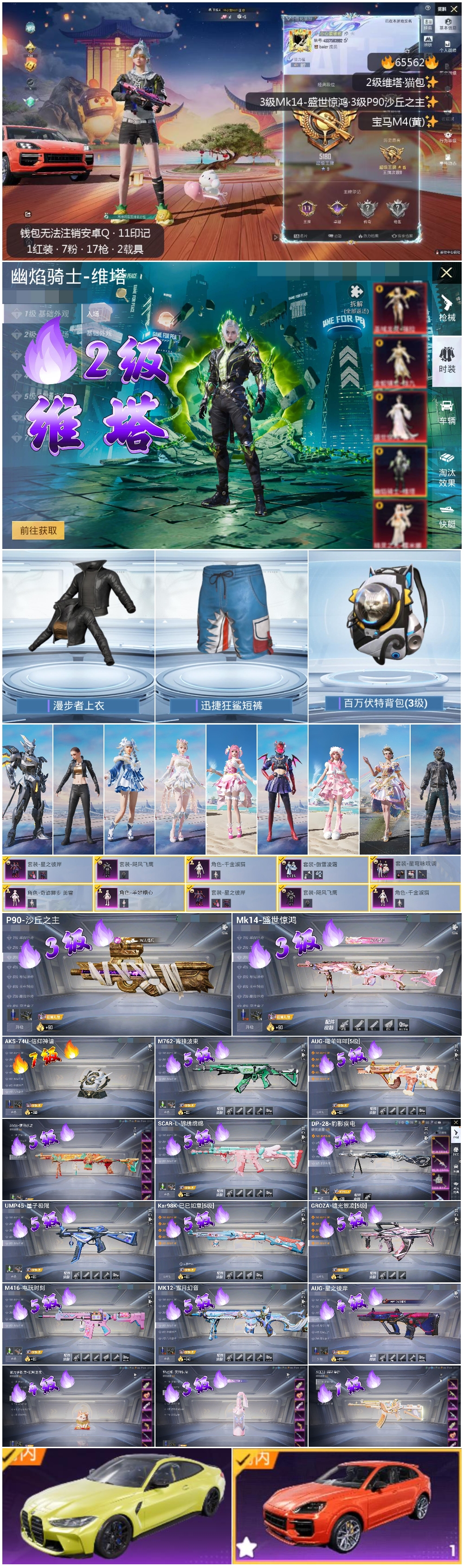 HPSJ4133683和平精英账号详情图4 HPSJ4133683和平精英账号详情图4